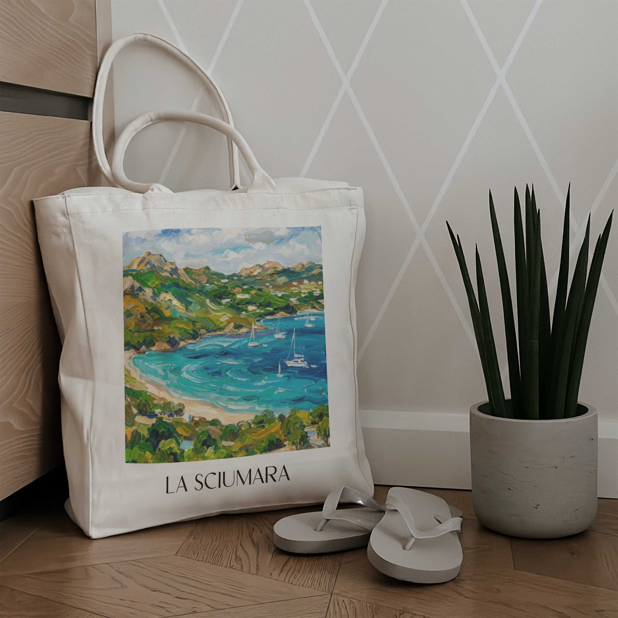 la-sciumara-palau-italien-einkaufstasche-oil-painting-oelgemaelde