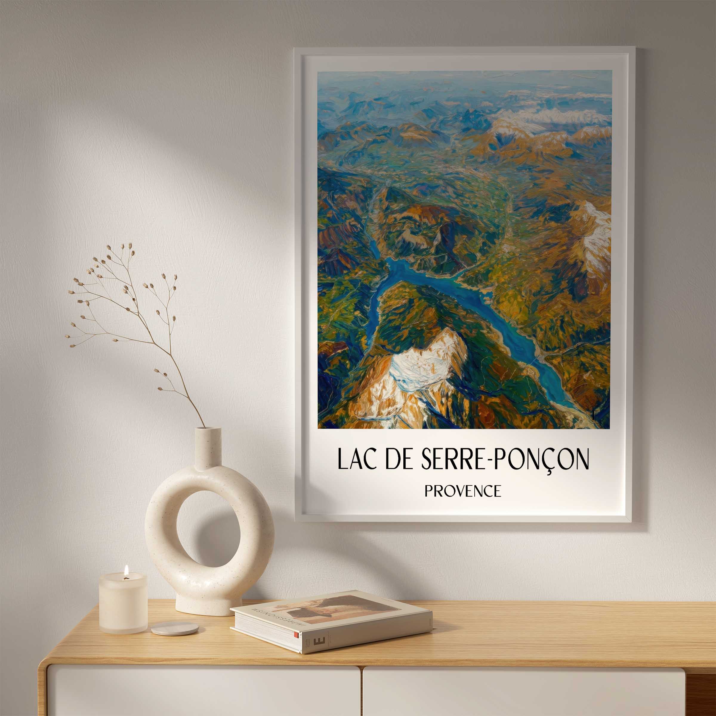 lac-de-serre-ponçon-provence-frankreich-poster-oil-painting-oelgemaelde