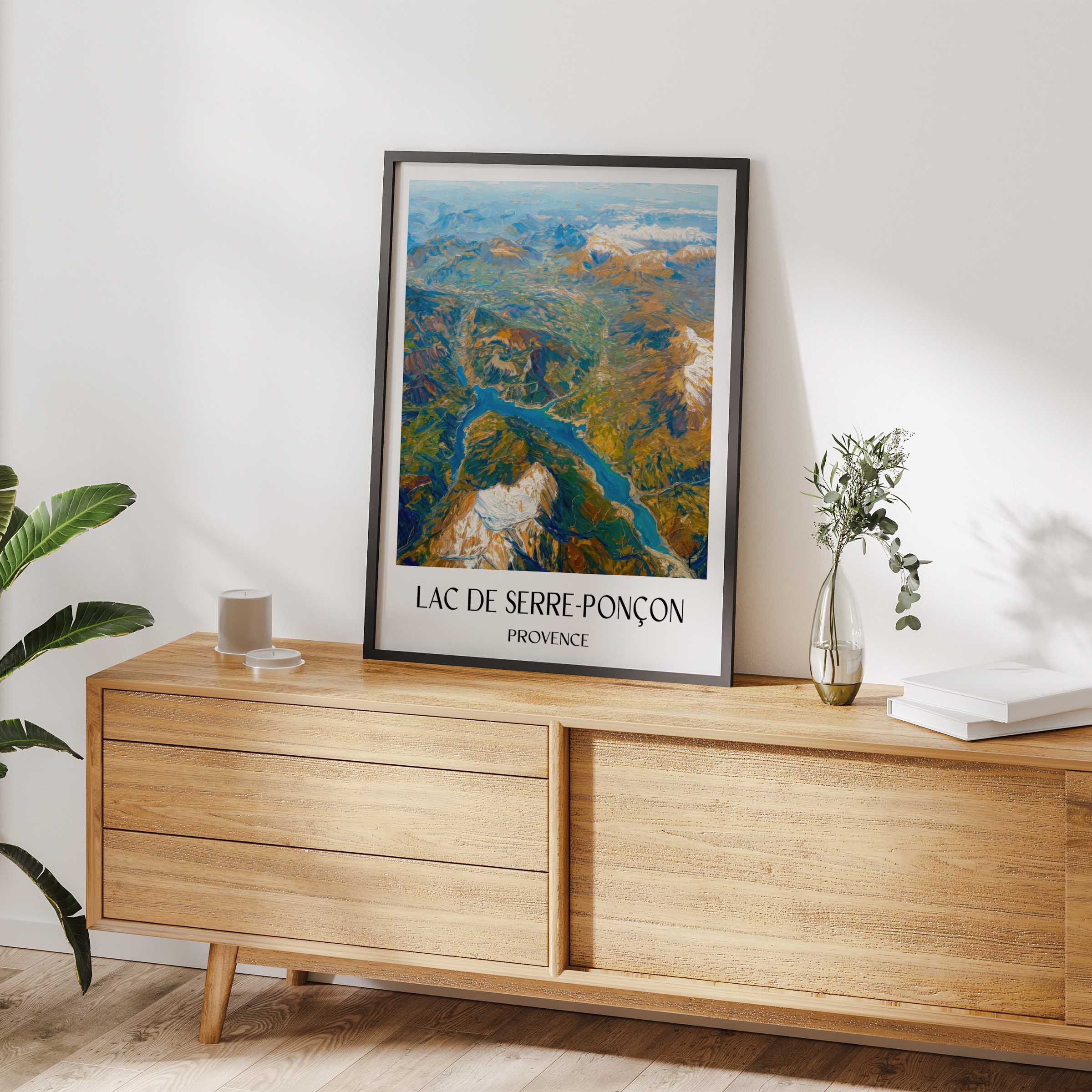 lac-de-serre-ponçon-provence-frankreich-poster-oil-painting-oelgemaelde