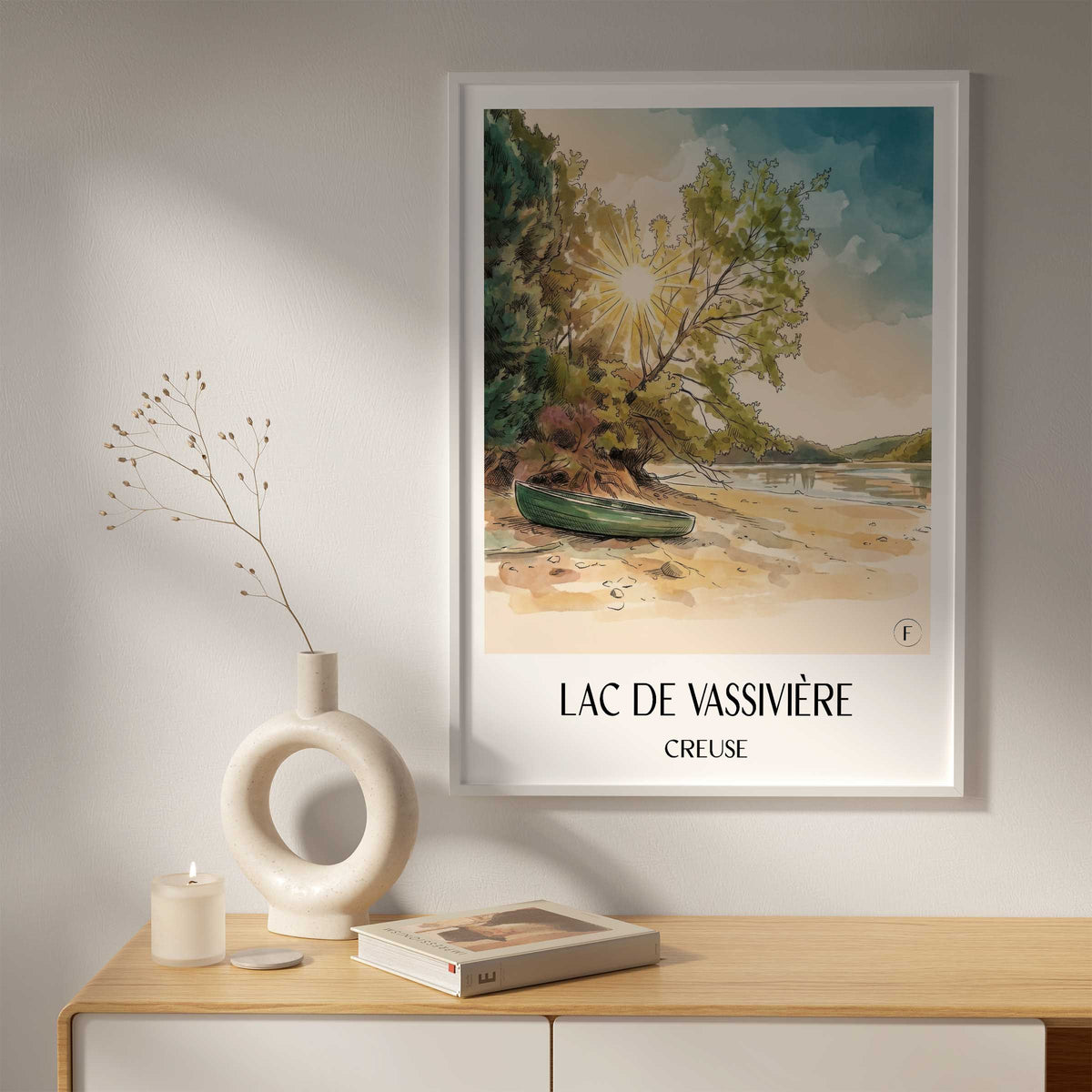 lac-de-vassivière-creuse-frankreich-poster-aquarell