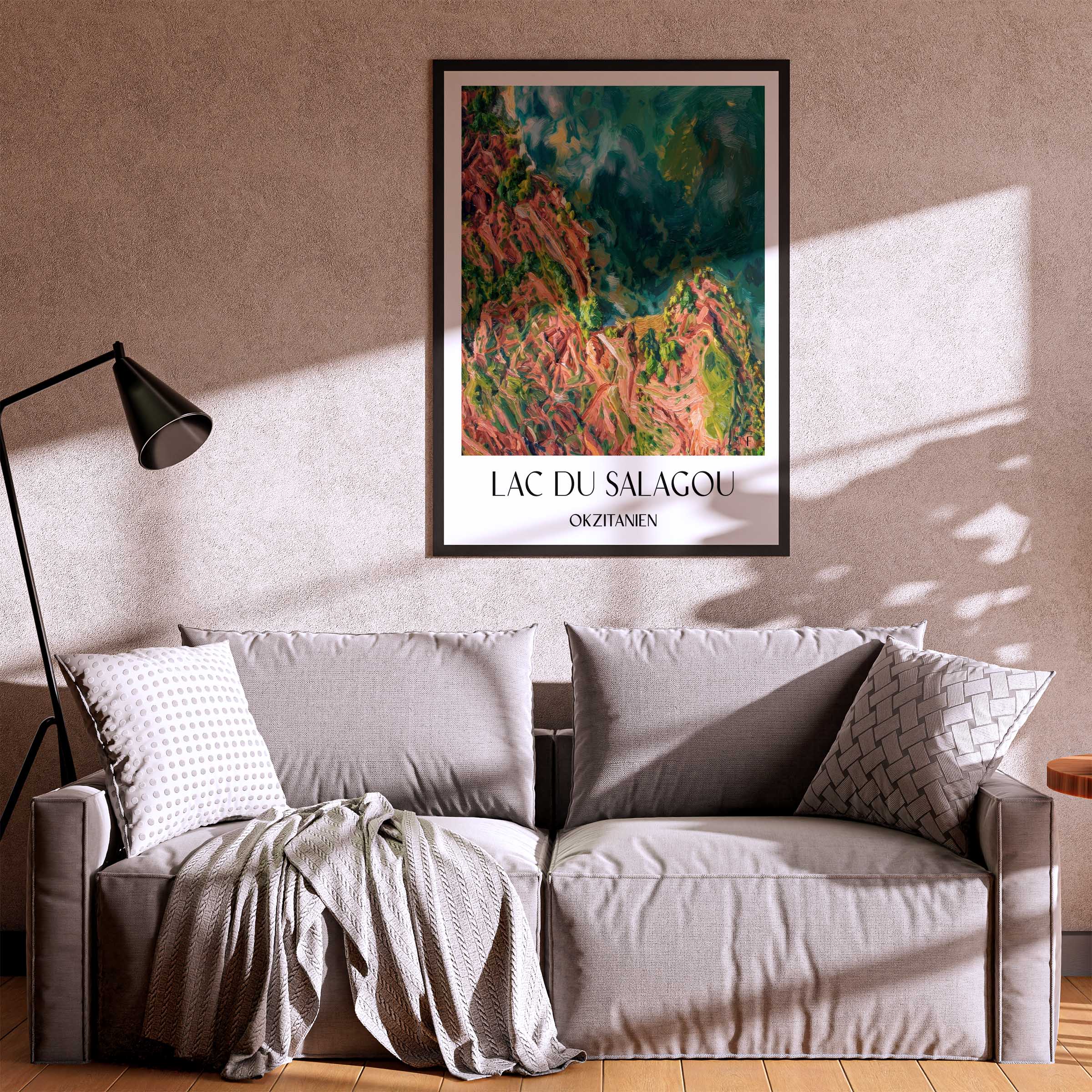 lac-du-salagou-okzitanien-frankreich-poster-oil-painting-oelgemaelde