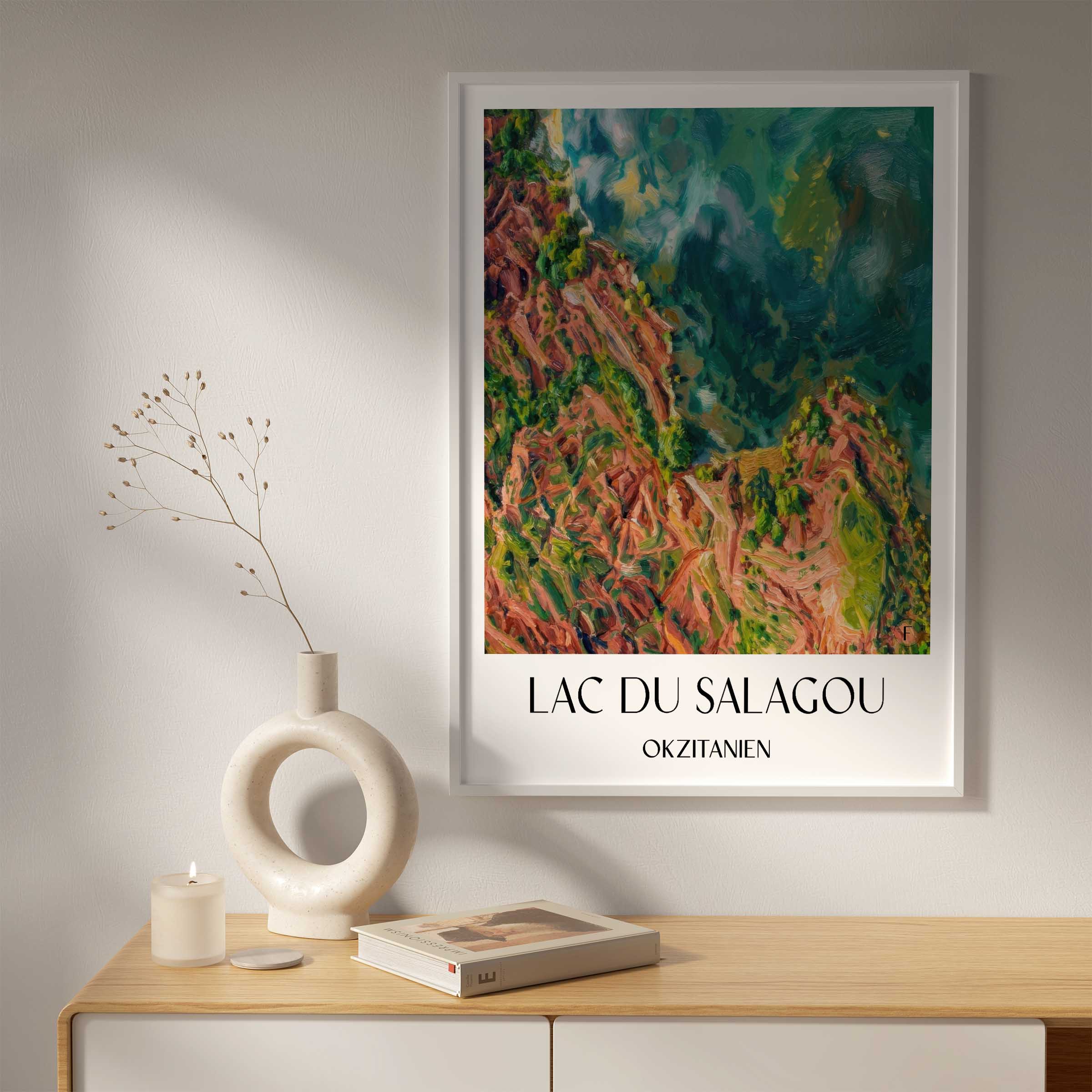 lac-du-salagou-okzitanien-frankreich-poster-oil-painting-oelgemaelde