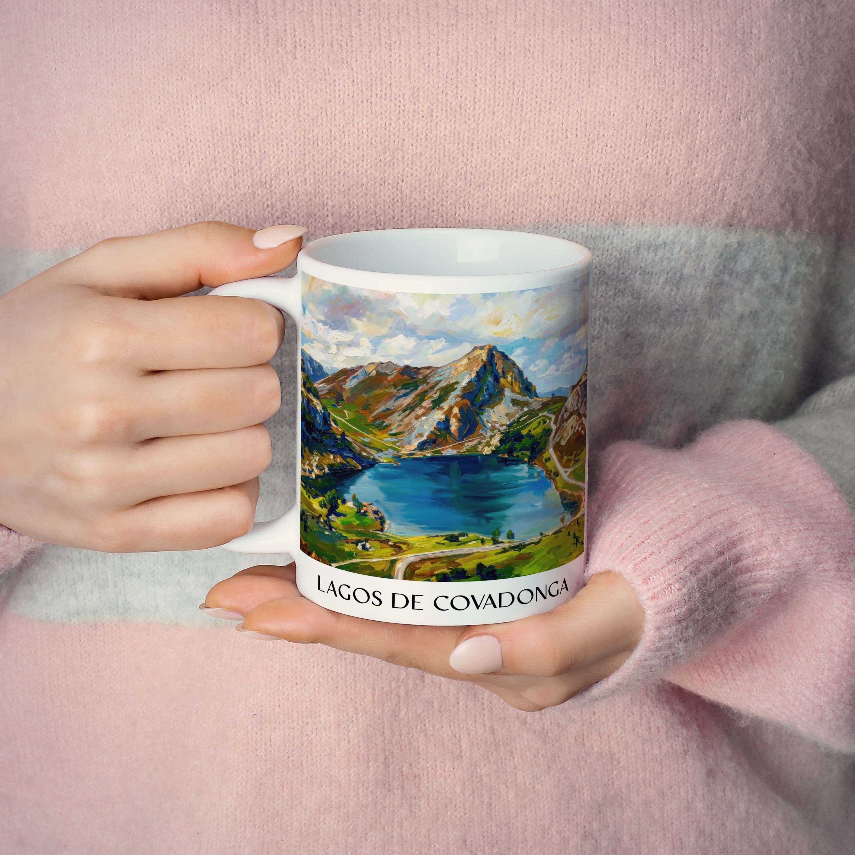 lagos-de-covadonga-asturien-spanien-kaffeebecher-oil-painting-oelgemaelde