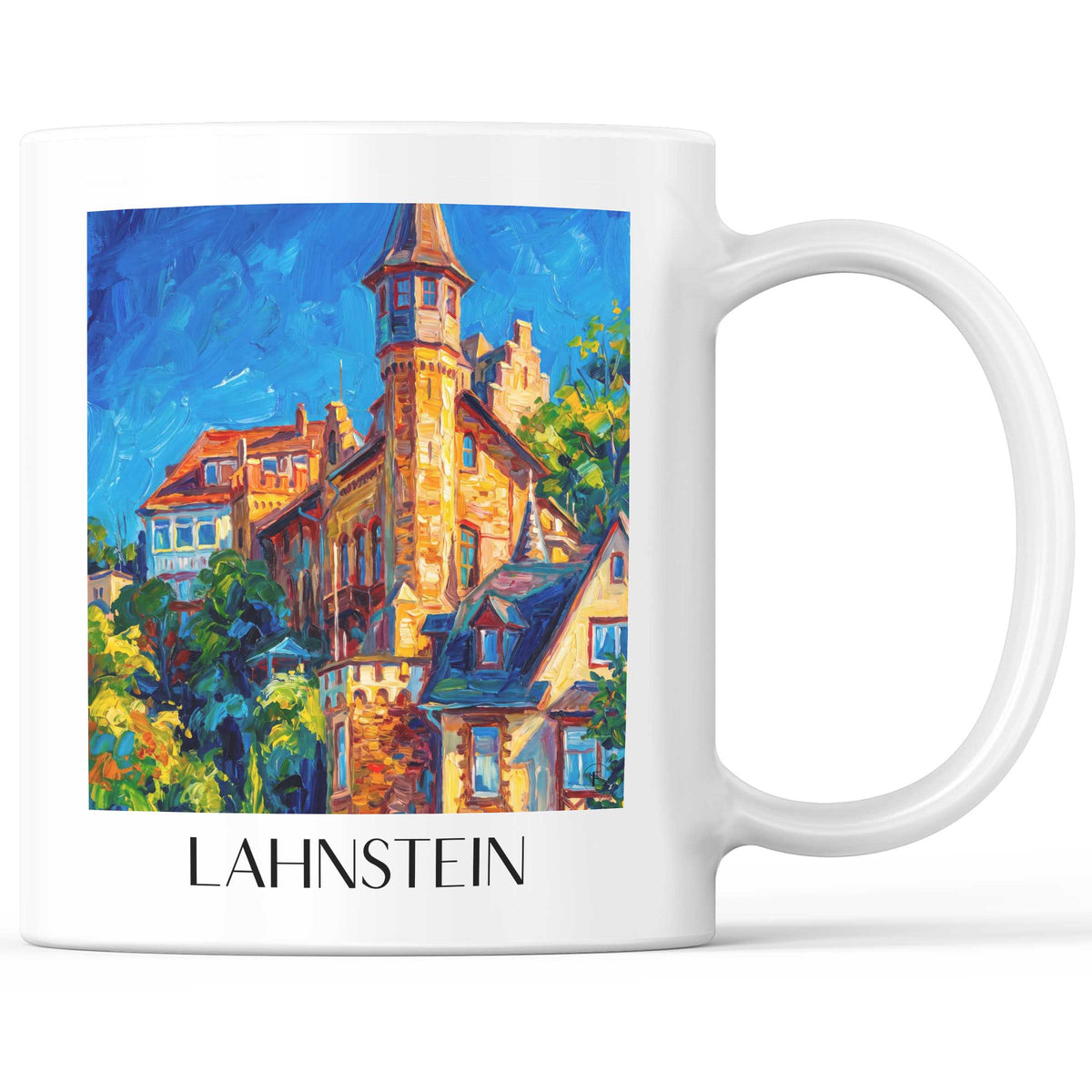 lahnstein-mittelrheintal-deutschland-kaffeebecher-oil-painting-oelgemaelde