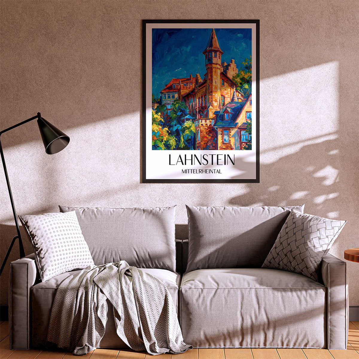 lahnstein-mittelrheintal-deutschland-poster-oil-painting-oelgemaelde