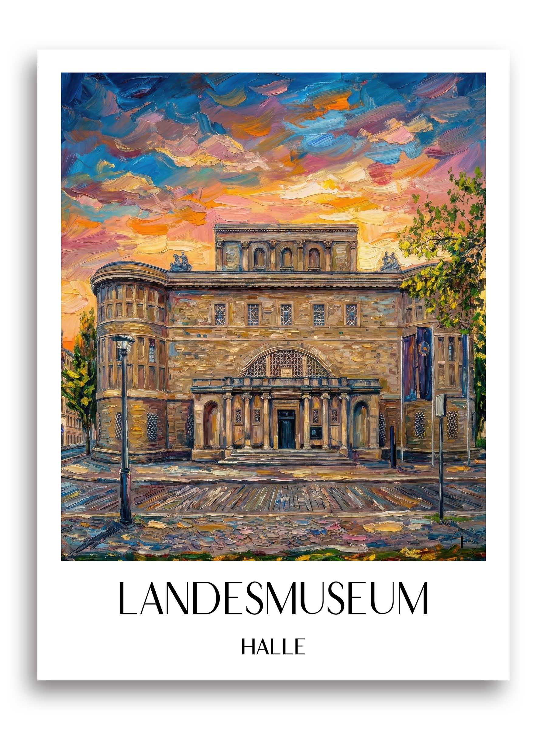 landesmuseum-halle-deutschland-poster-oil-painting-oelgemaelde