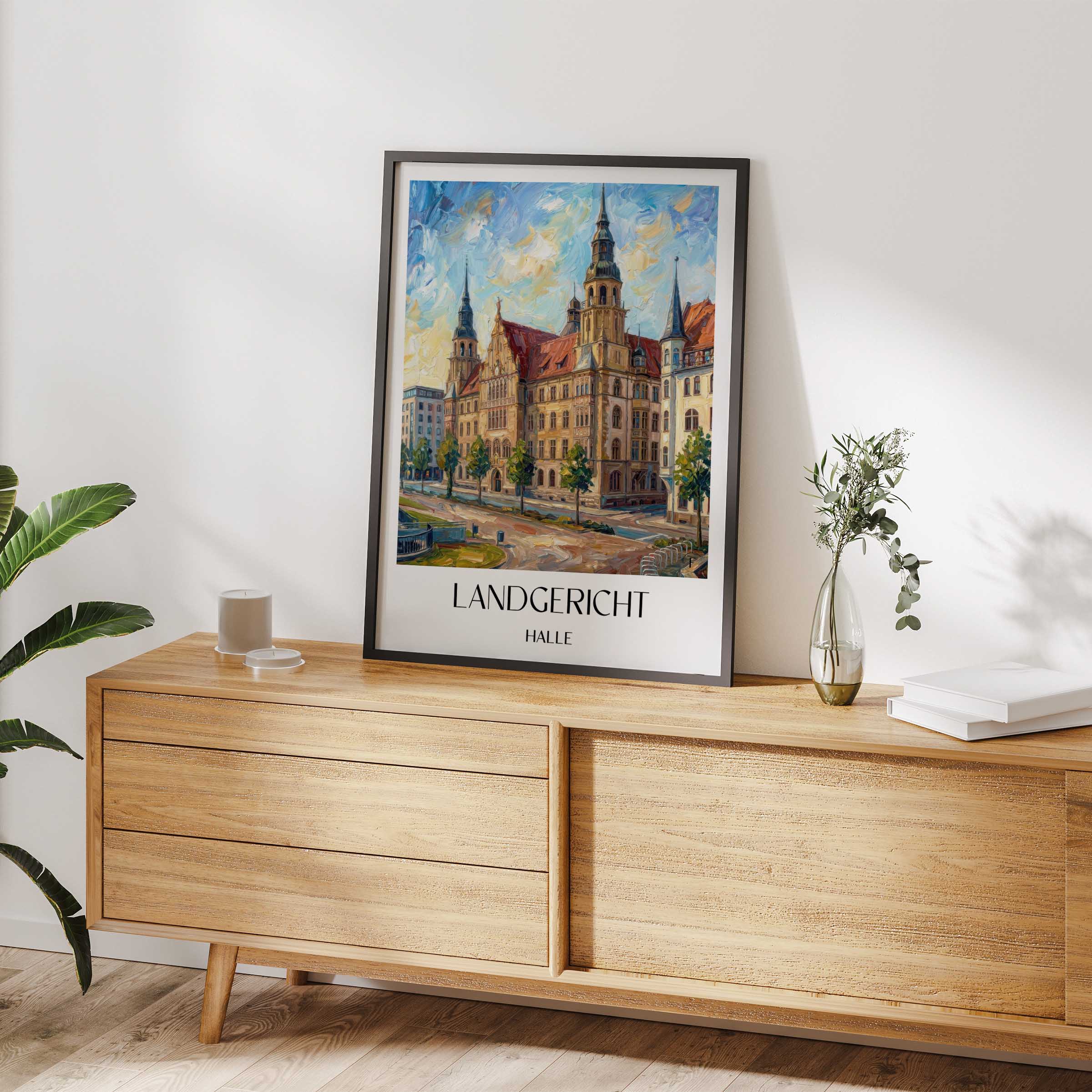 landgericht-halle-deutschland-poster-oil-painting-oelgemaelde