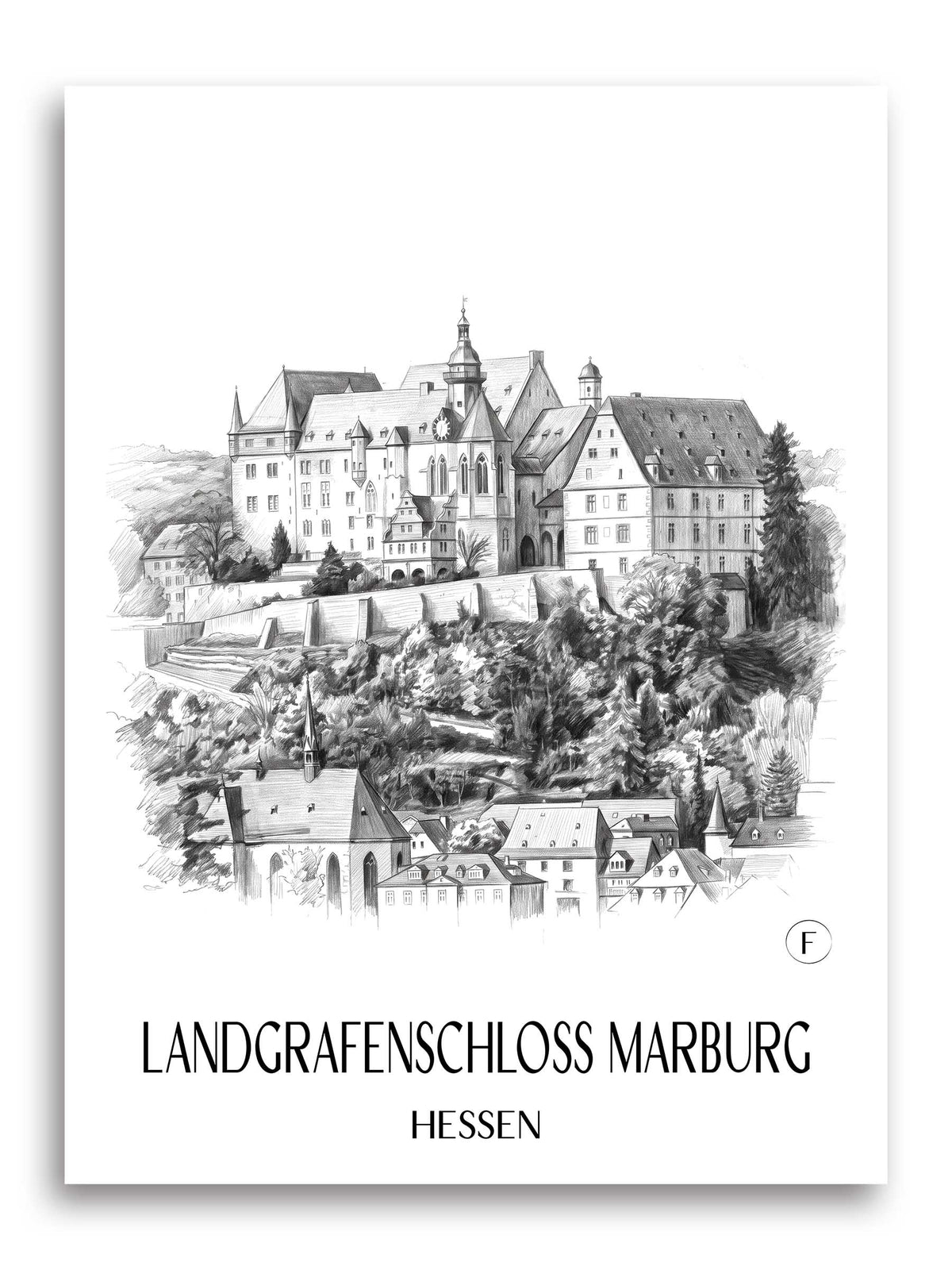 landgrafenschloss-marburg-hessen-deutschland-poster-bleistift-zeichnung-drawing