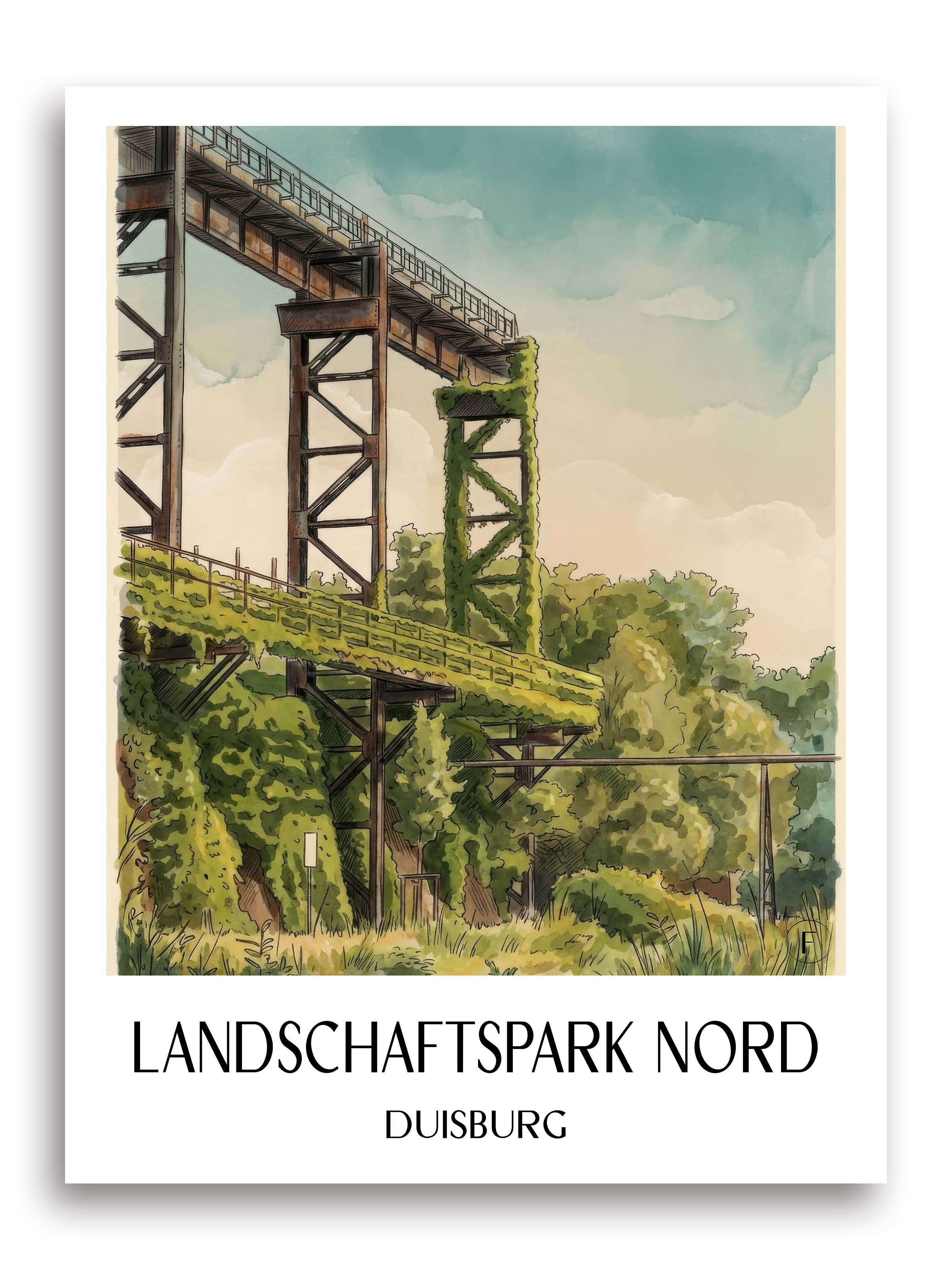 landschaftspark-nord-duisburg-deutschland-poster-aquarell