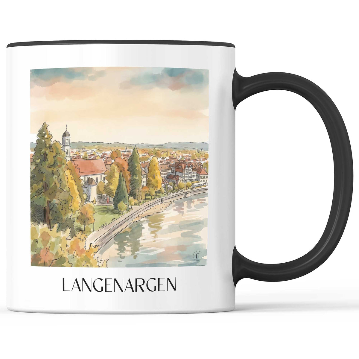 langenargen-oberschwaben-deutschland-kaffeebecher-aquarell