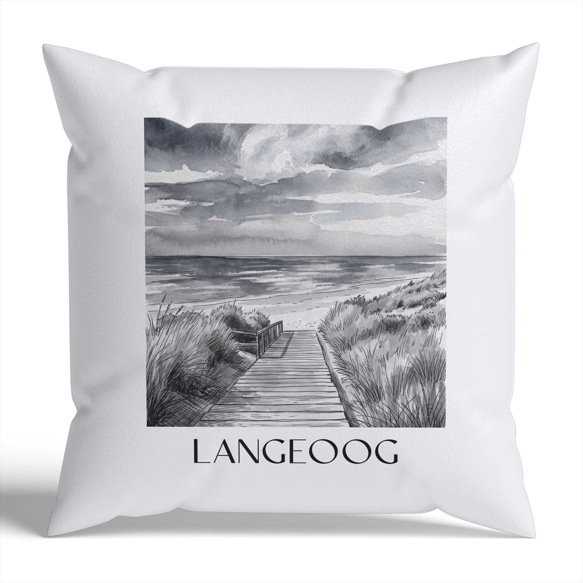 langeoog-deutschland-deutschland-kissenbezug-aquarell-schwarz-weiss