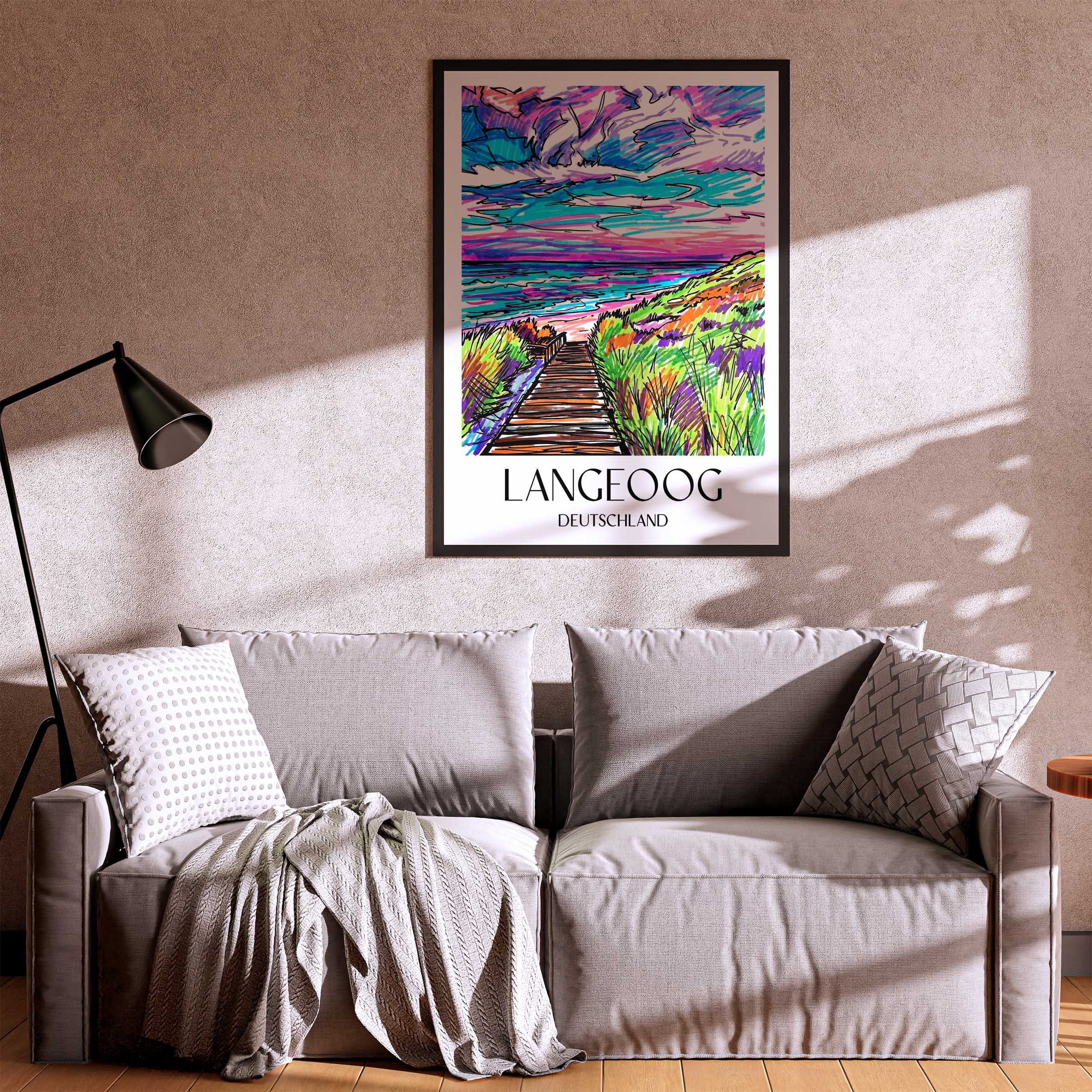 langeoog-deutschland-poster-graffiti