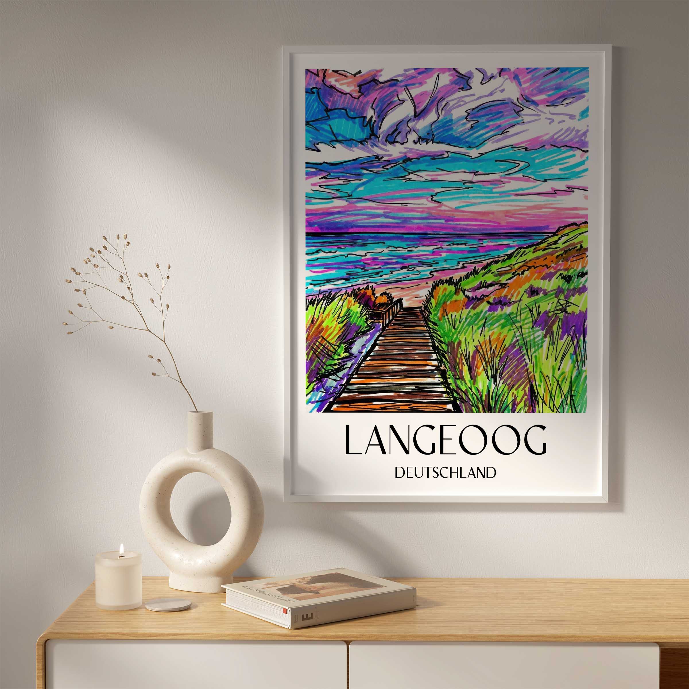langeoog-deutschland-poster-graffiti