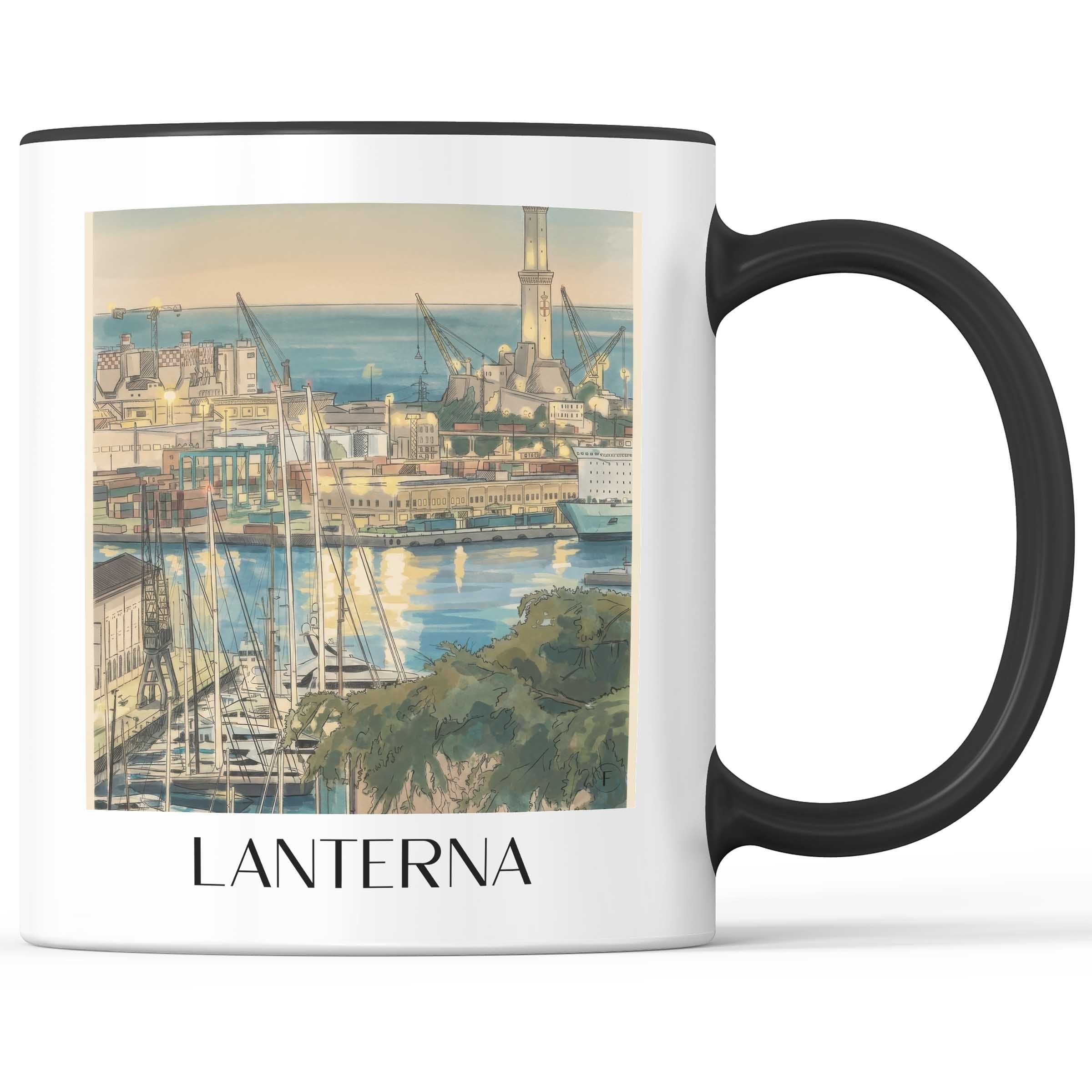 lanterna-genua-italien-kaffeebecher-aquarell