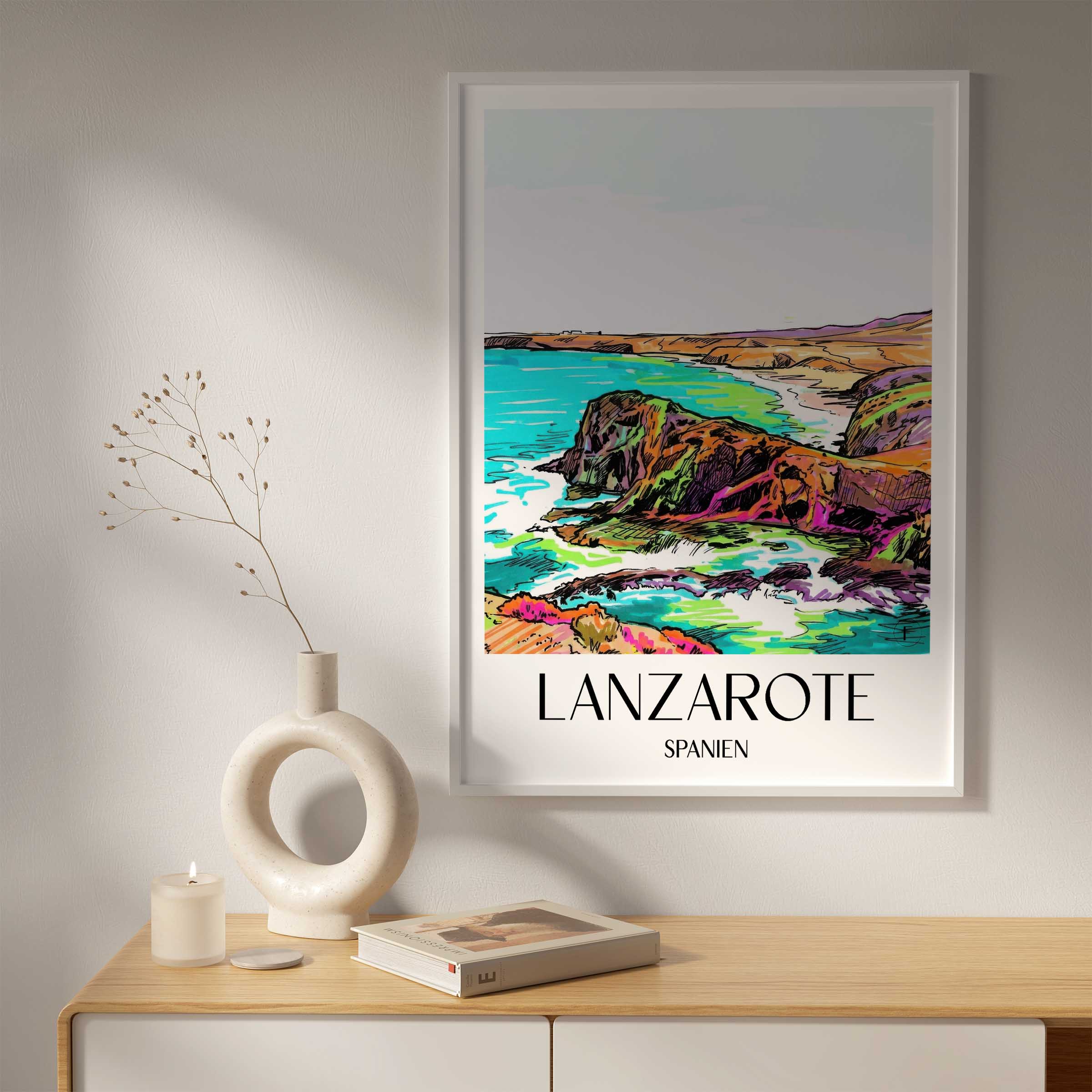 lanzarote-spanien-poster-graffiti