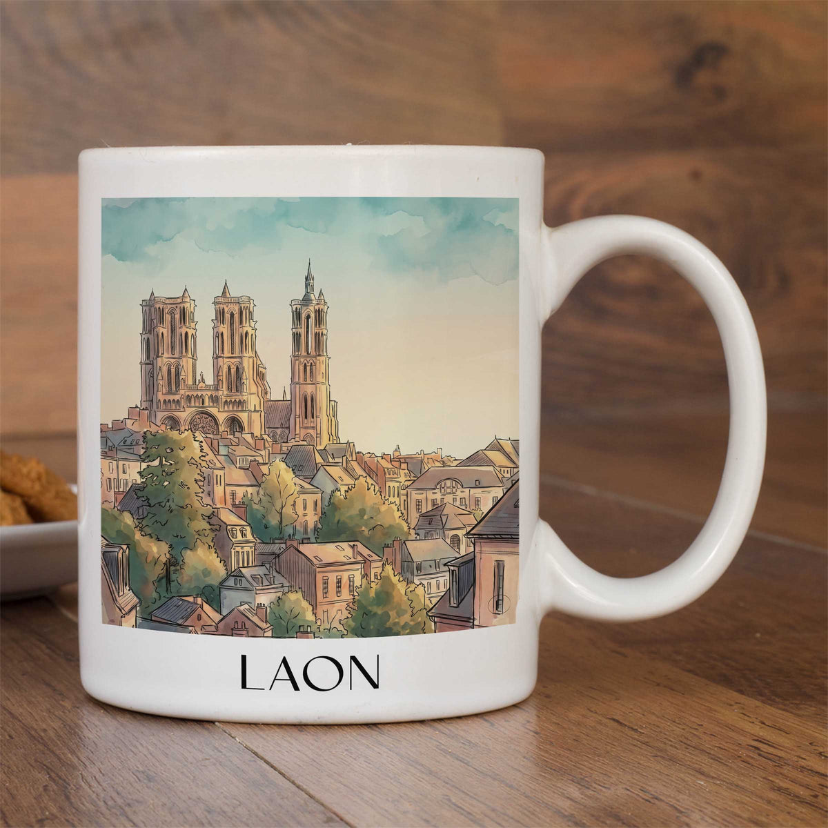 laon-aisne-frankreich-kaffeebecher-aquarell