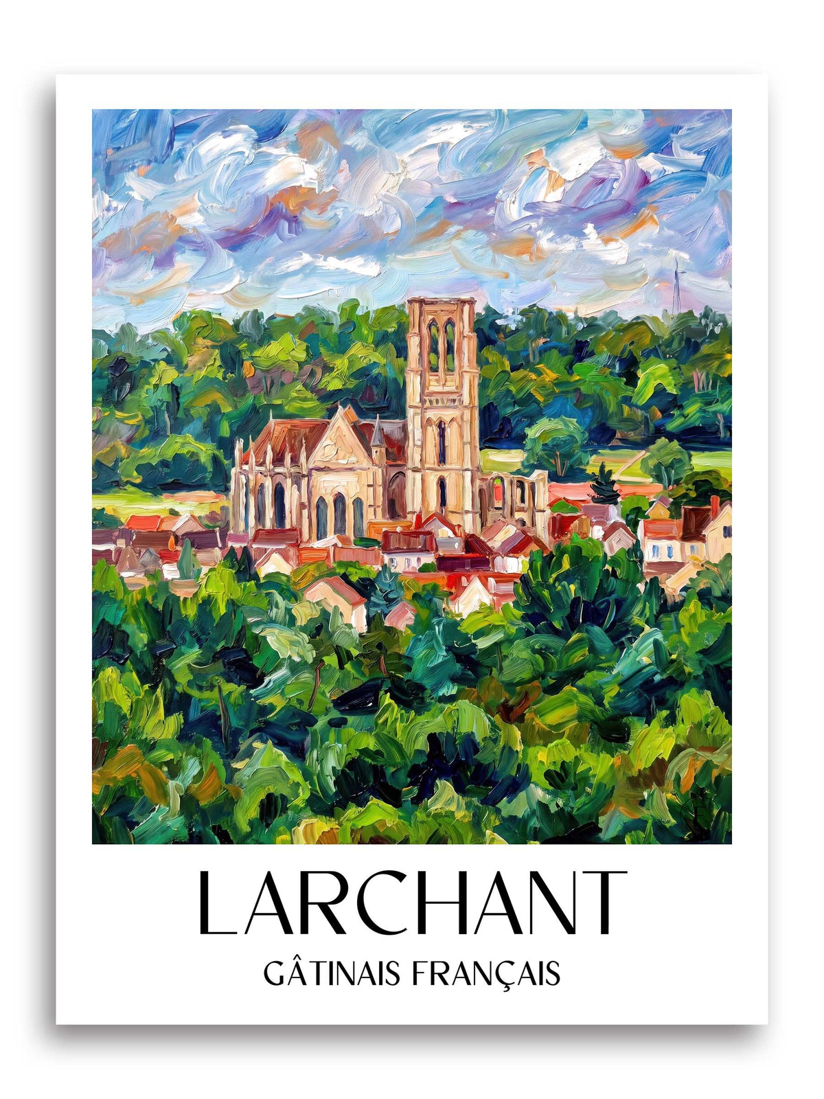 larchant-gâtinais-français-frankreich-poster-oil-painting-oelgemaelde