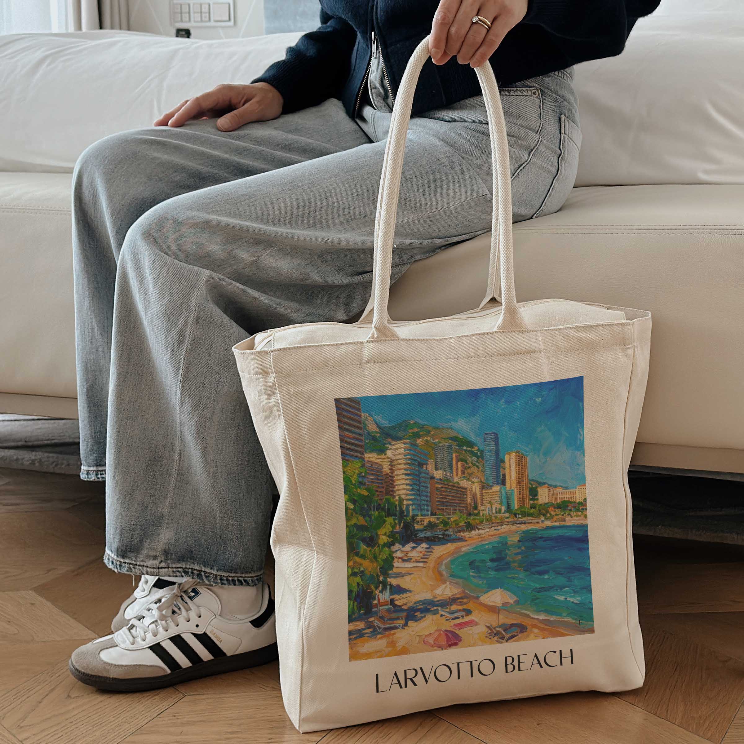 larvotto-beach-monaco-monaco-einkaufstasche-oil-painting-oelgemaelde