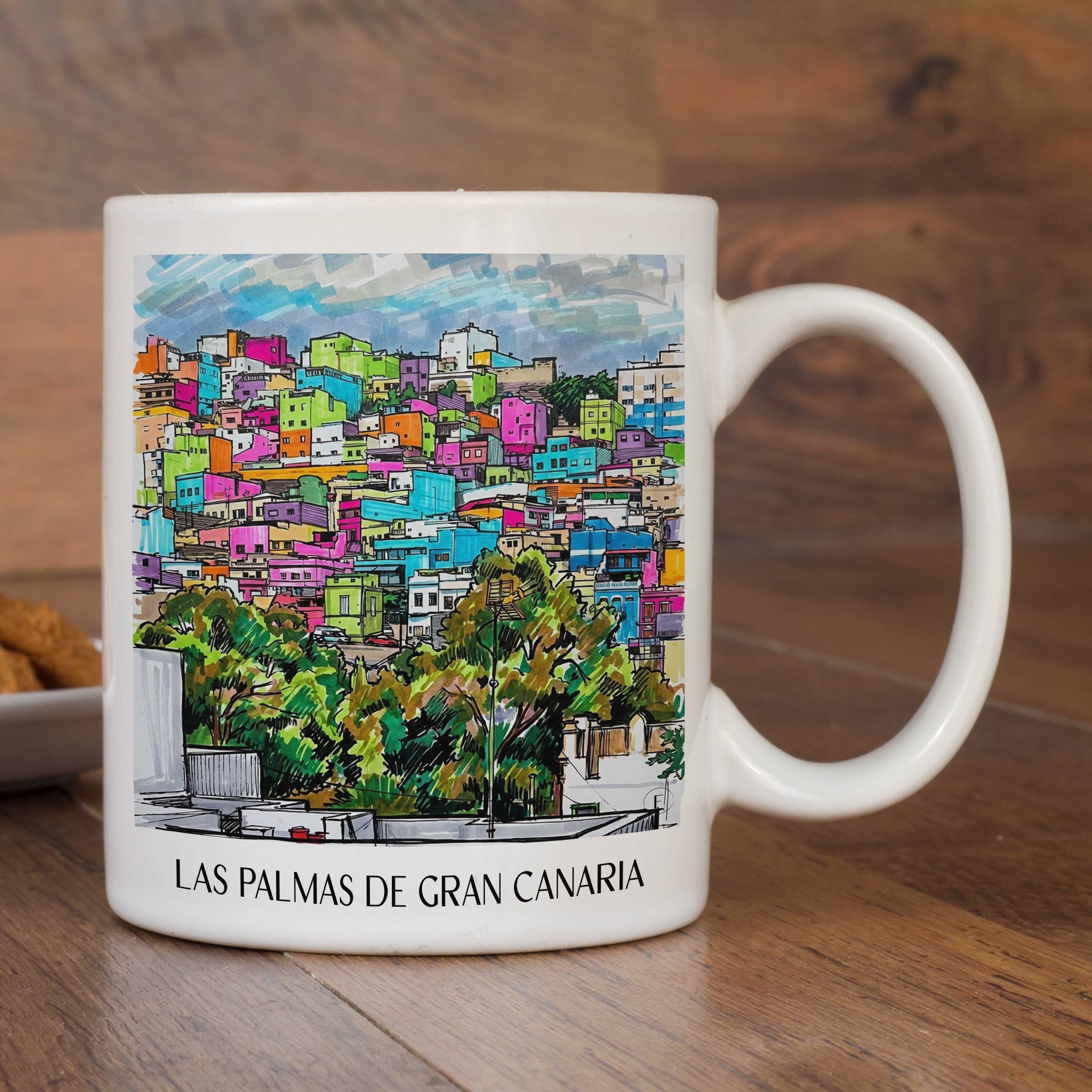 las-palmas-gran-canaria-spanien-kaffeebecher-graffiti
