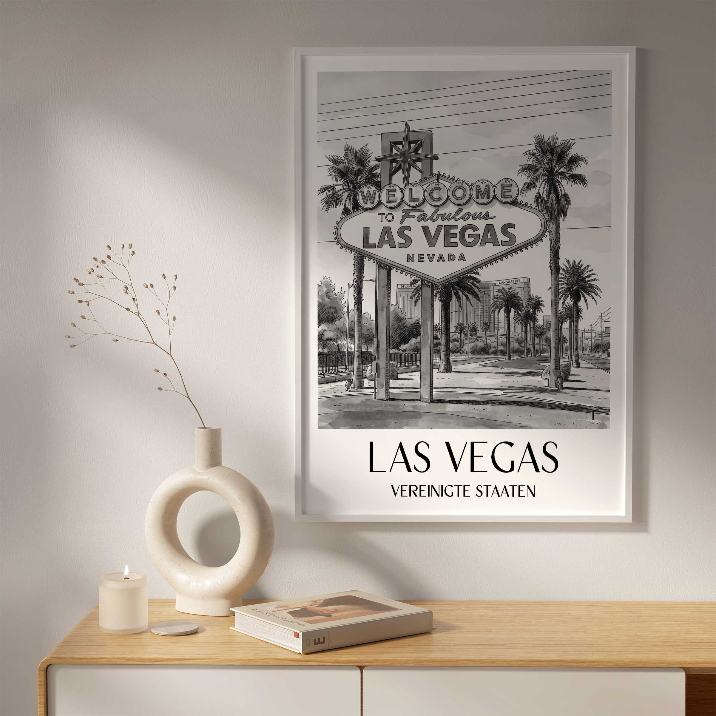 las-vegas-vereinigte-staaten-poster-aquarell-schwarz-weiss