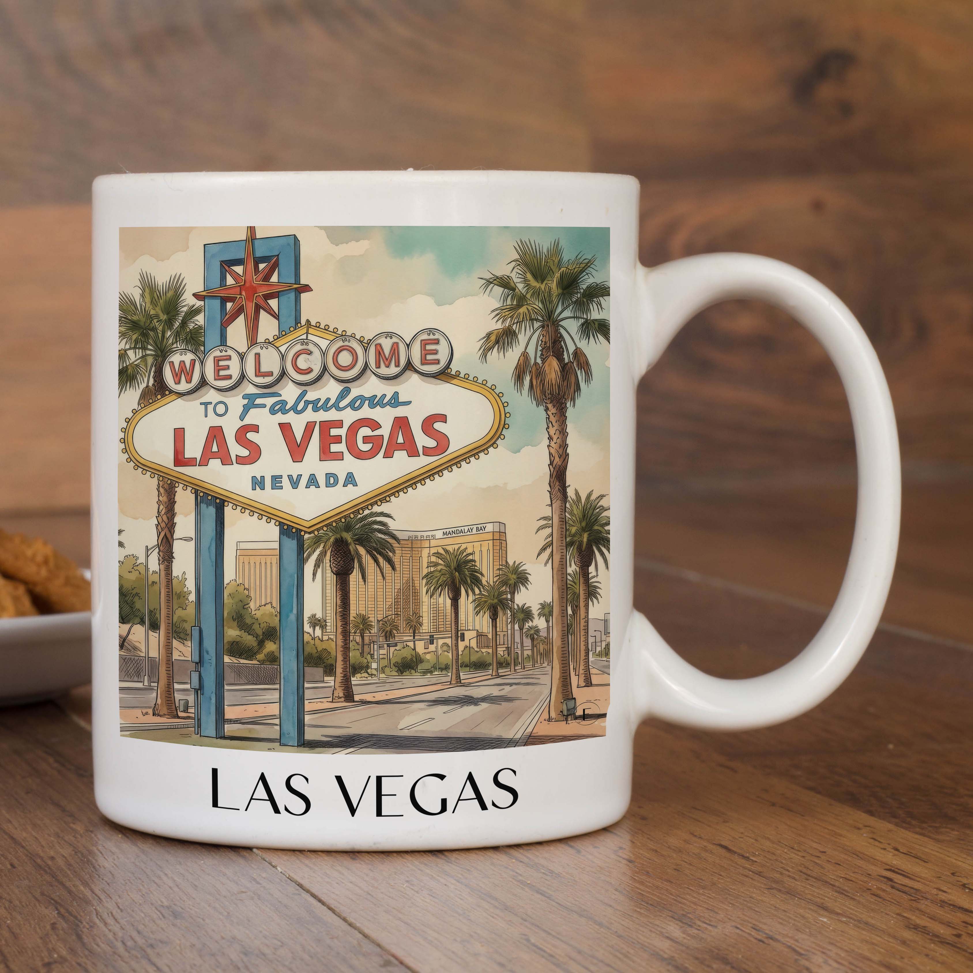 las-vegas-vereinigte-staaten-kaffeebecher-aquarell