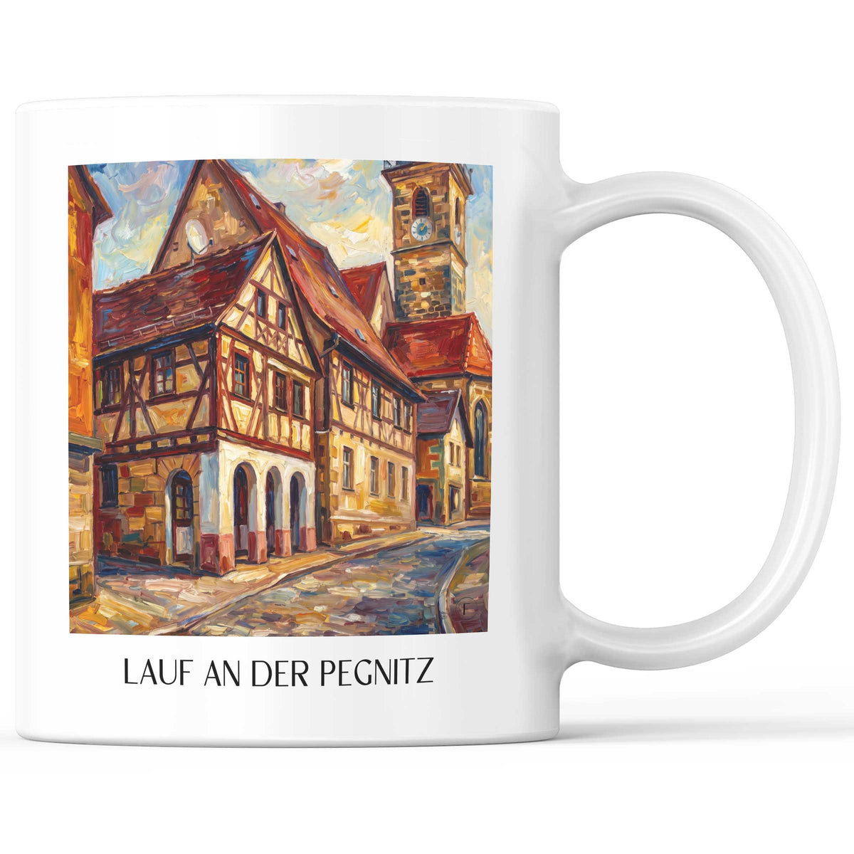 lauf-an-der-pegnitz-bayern-deutschland-kaffeebecher-oil-painting-oelgemaelde