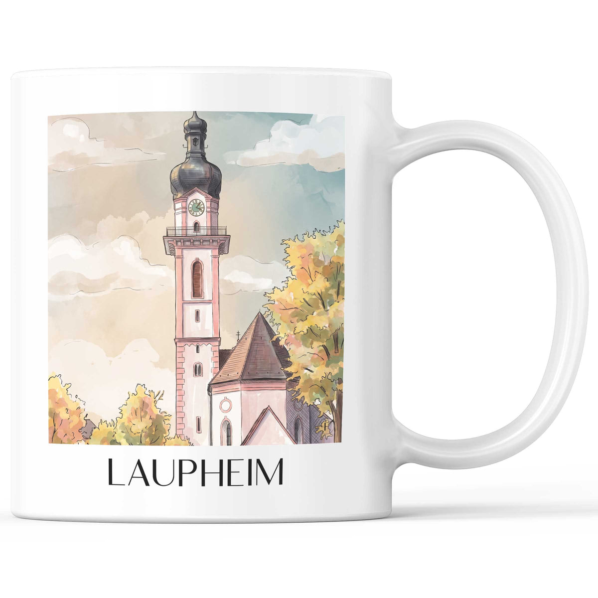 laupheim-oberschwaben-deutschland-kaffeebecher-aquarell