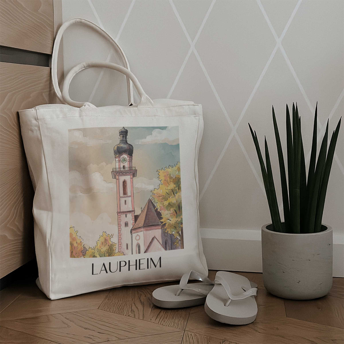 laupheim-oberschwaben-deutschland-einkaufstasche-aquarell