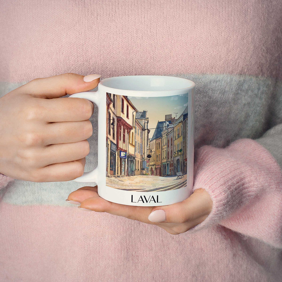 laval-mayenne-frankreich-kaffeebecher-aquarell