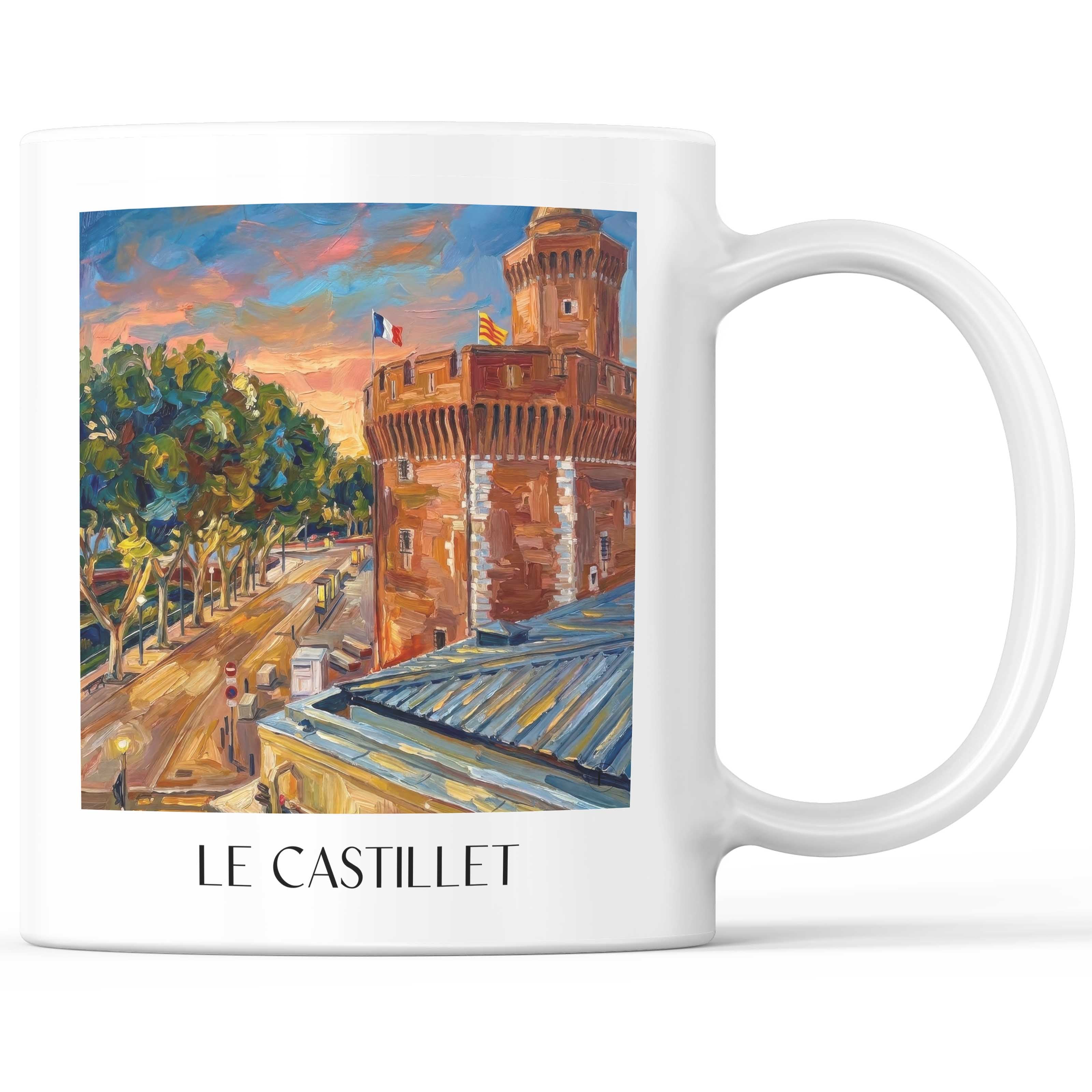 le-castillet-perpignan-frankreich-kaffeebecher-oil-painting-oelgemaelde