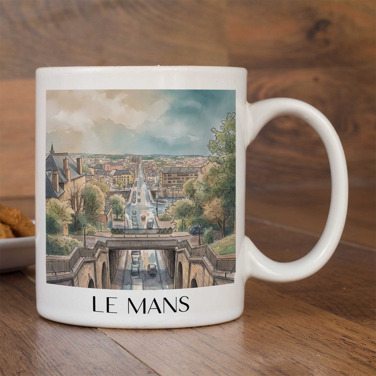 le-mans-sarthe-frankreich-kaffeebecher-aquarell