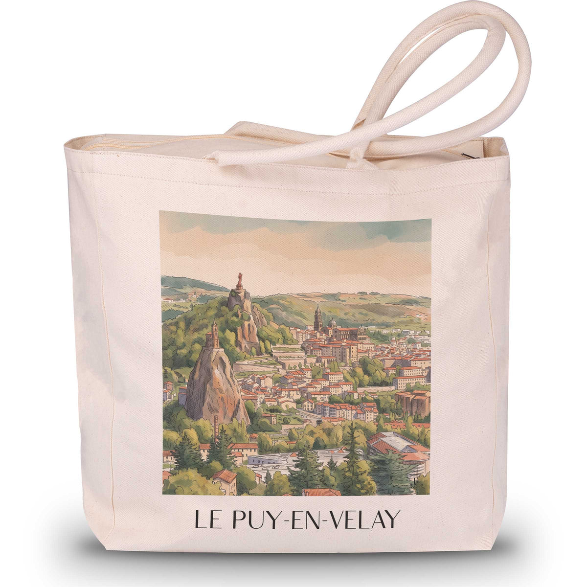 le-puy-en-velay-velay-frankreich-einkaufstasche-aquarell