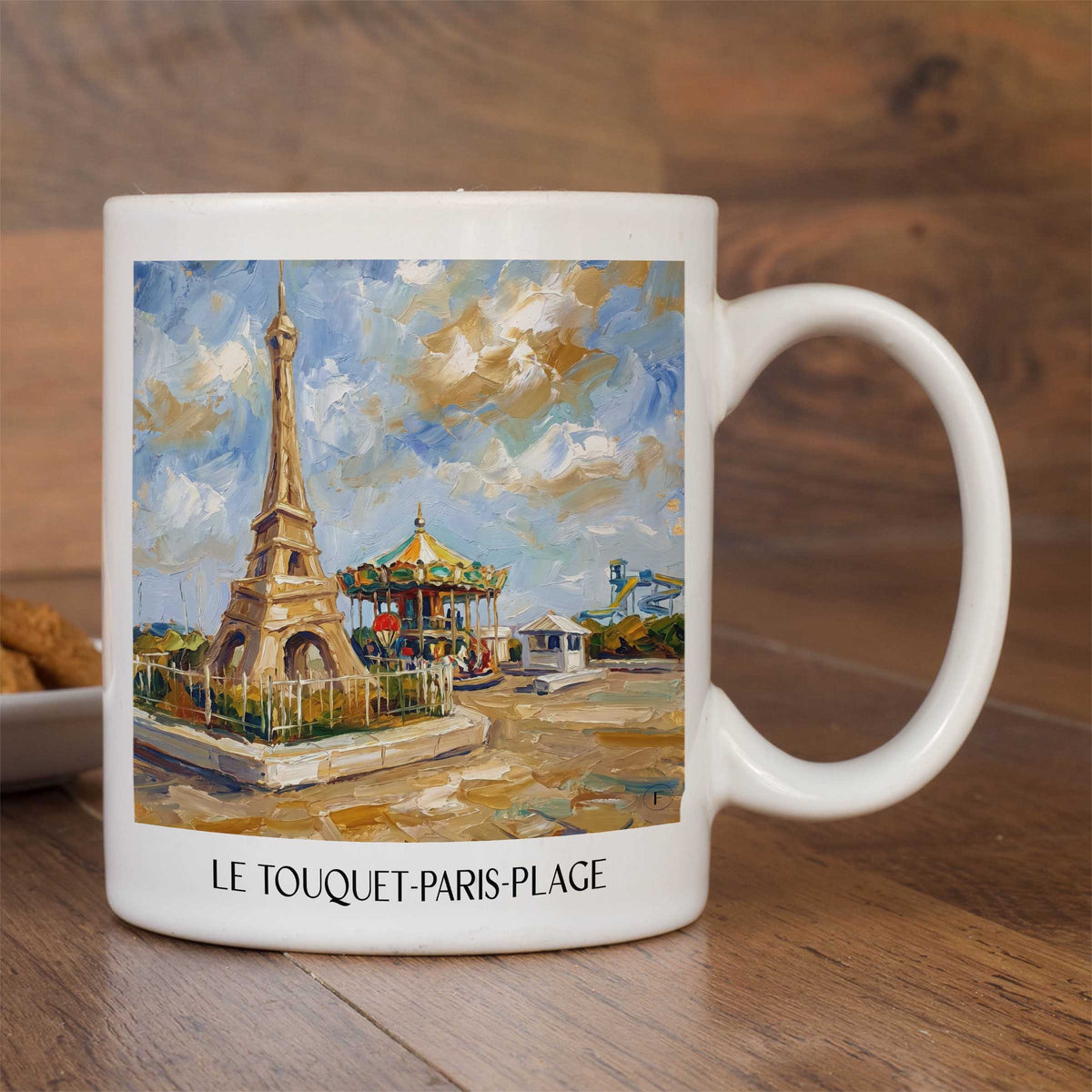 le-touquet-paris-plage-côte-d'opale-frankreich-kaffeebecher-oil-painting-oelgemaelde