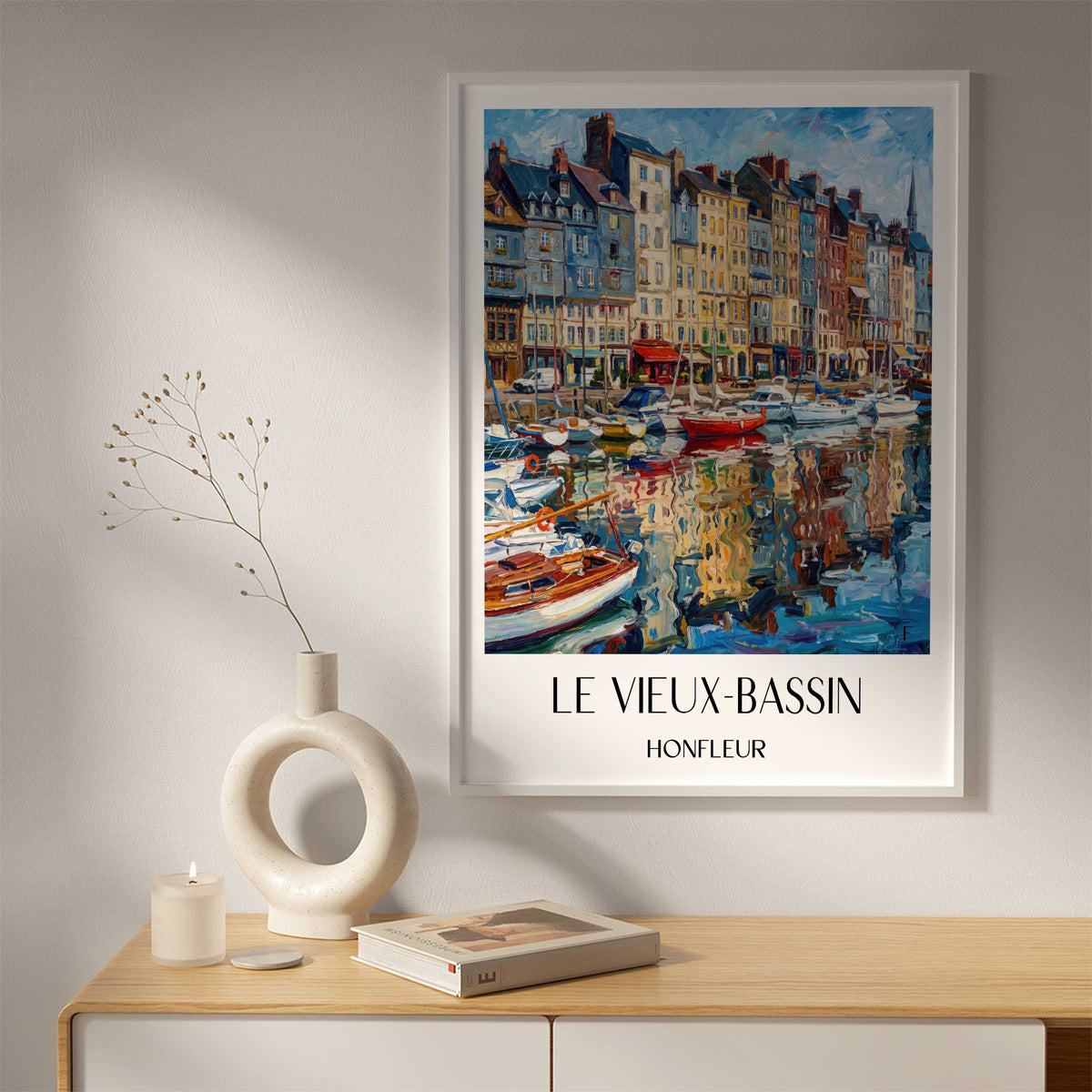 le-vieux-bassin-honfleur-frankreich-poster-oil-painting-oelgemaelde