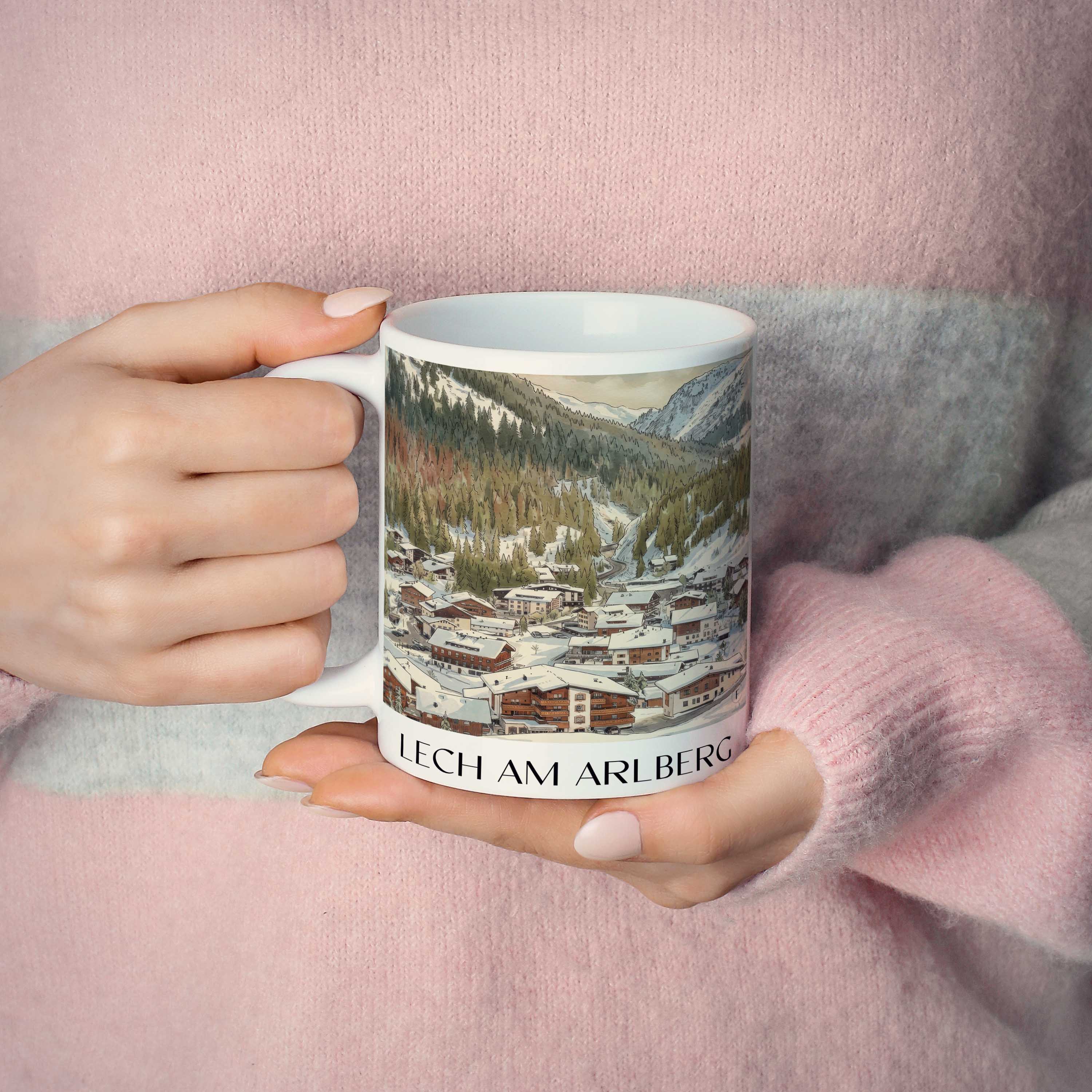 lech-am-arlberg-österreich-österreich-kaffeebecher-aquarell