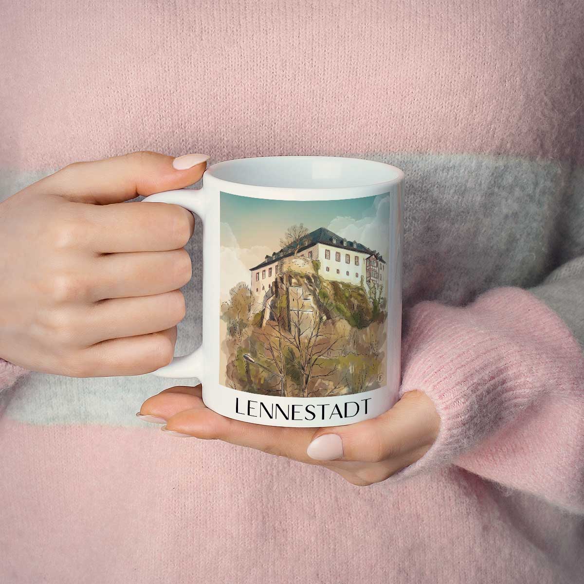 lennestadt-sauerland-deutschland-kaffeebecher-aquarell