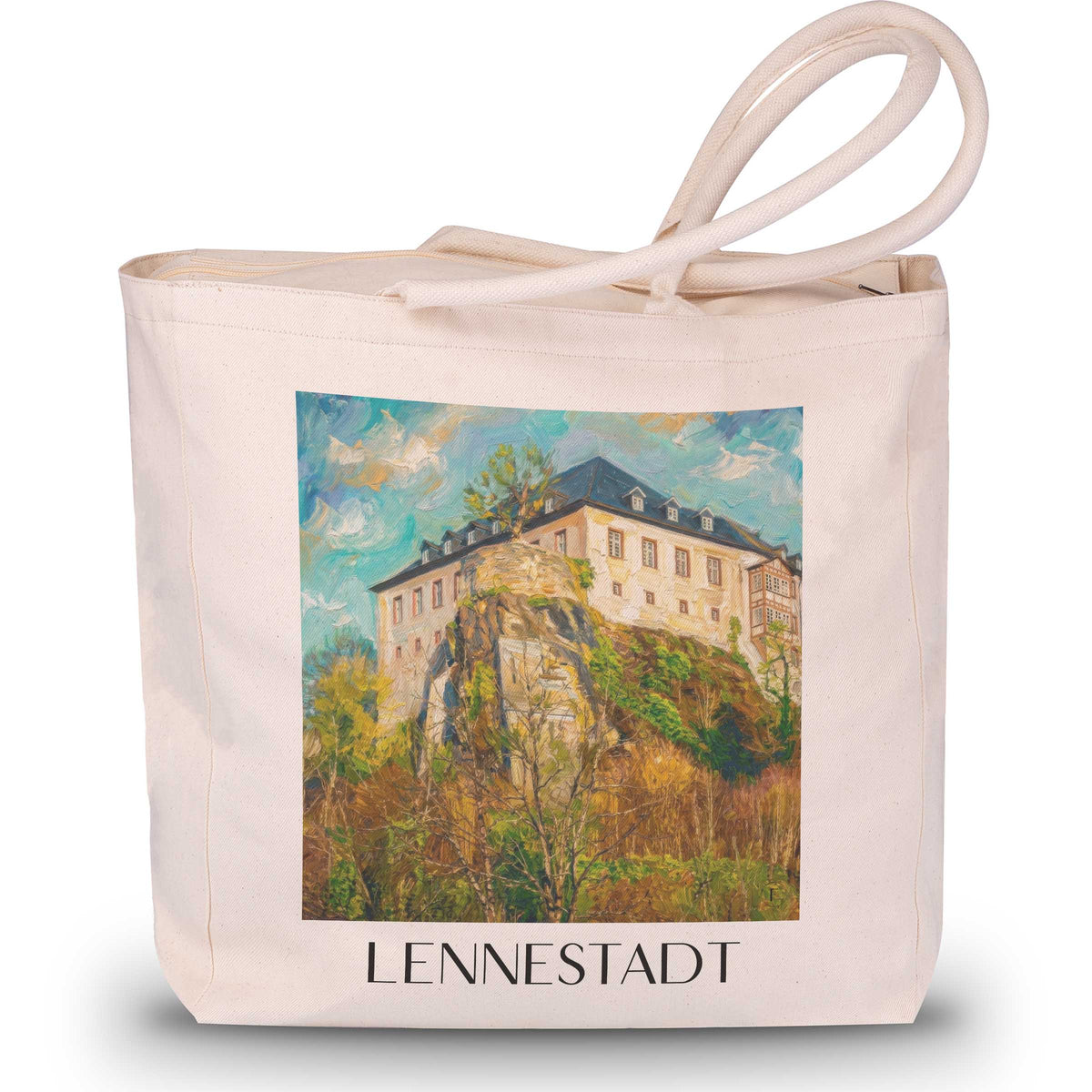lennestadt-sauerland-deutschland-einkaufstasche-oil-painting-oelgemaelde