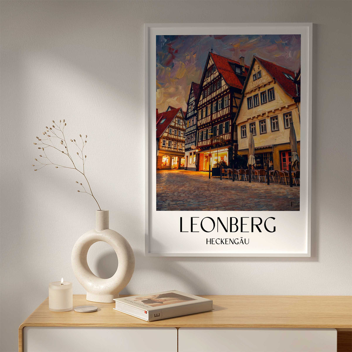 leonberg-heckengäu-deutschland-poster-oil-painting-oelgemaelde
