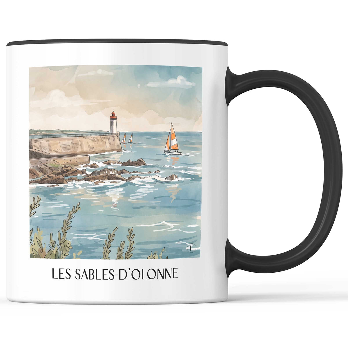 les-sables-d'olonne-côte-de-lumière-frankreich-kaffeebecher-aquarell
