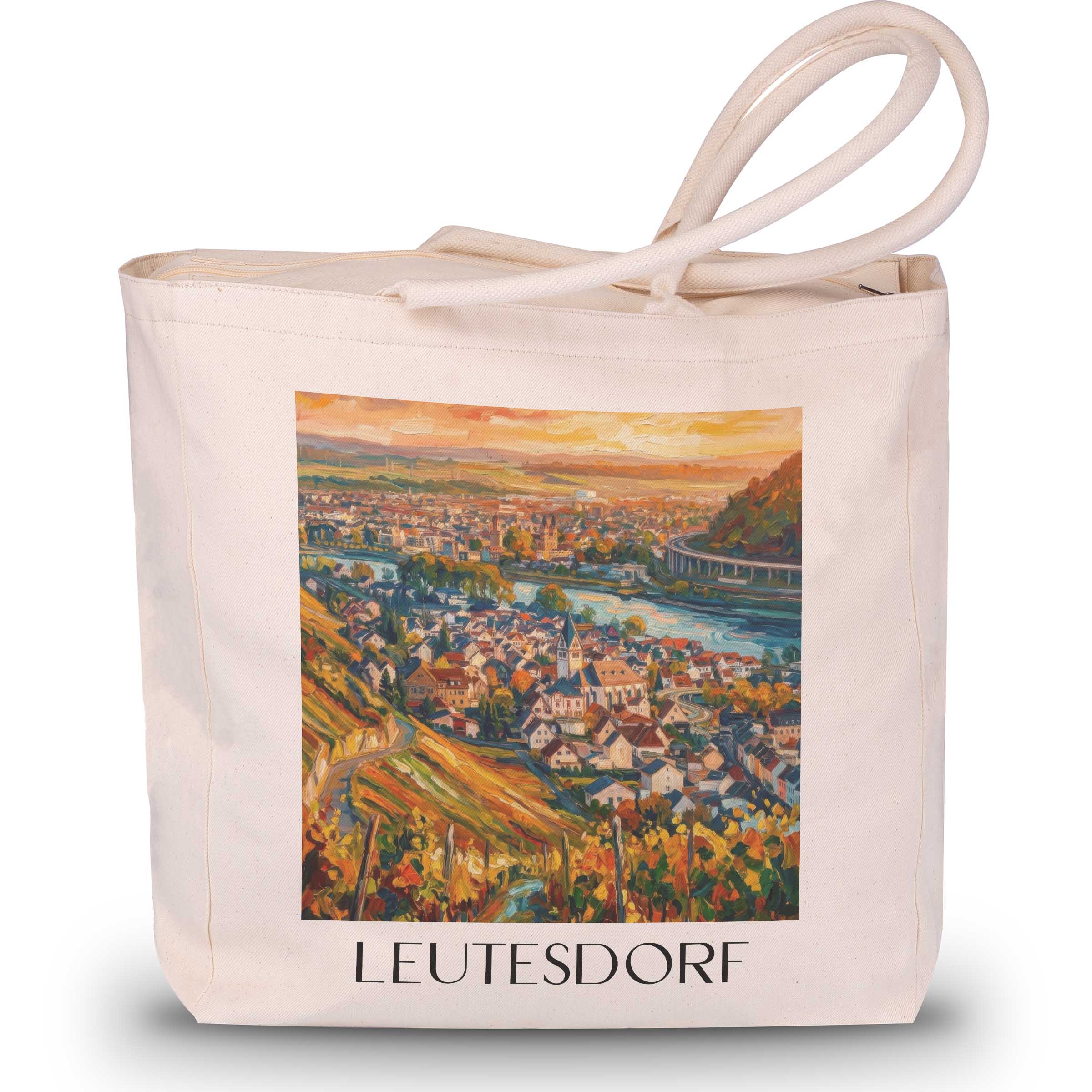 leutesdorf-mittelrhein-deutschland-einkaufstasche-oil-painting-oelgemaelde