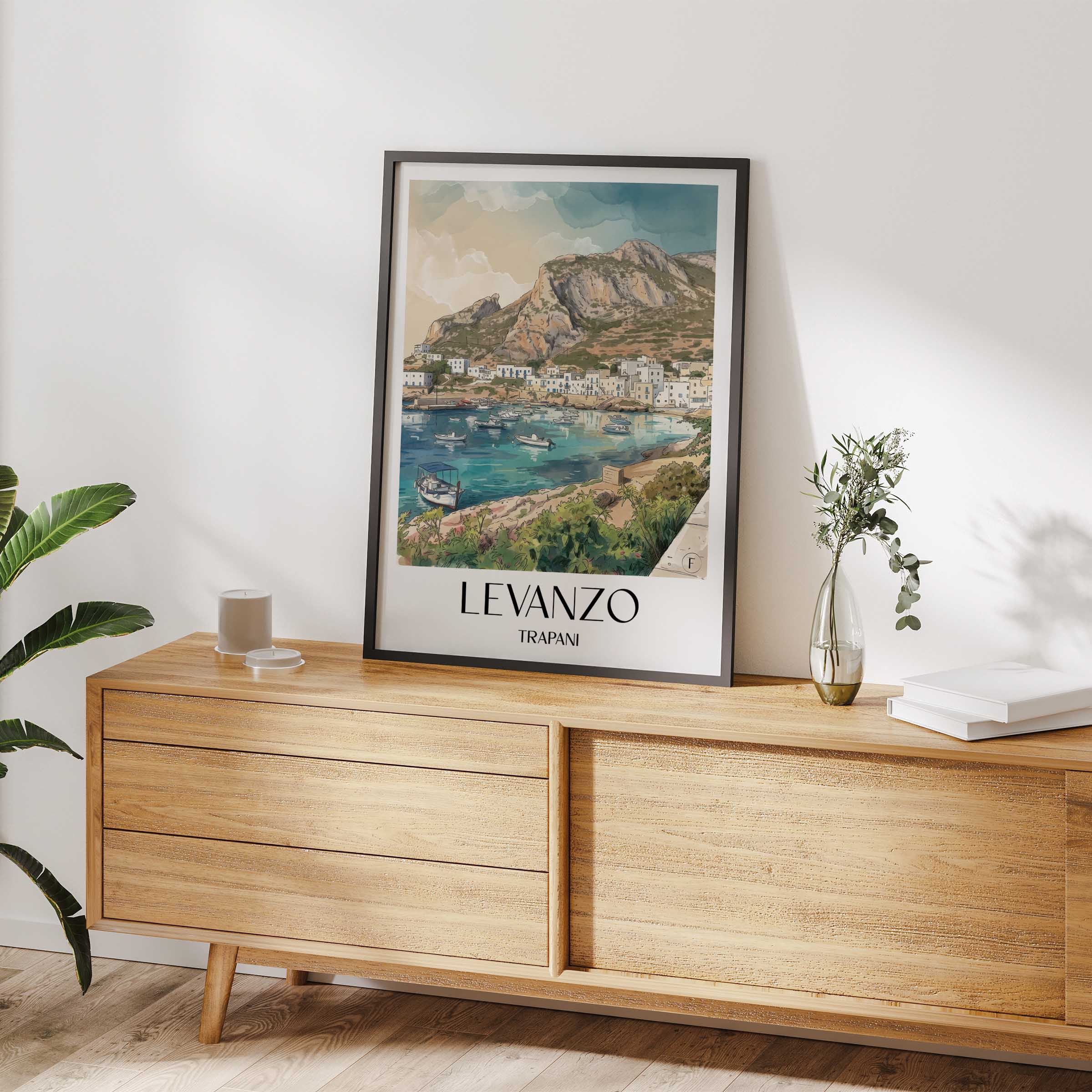 levanzo-trapani-italien-poster-aquarell
