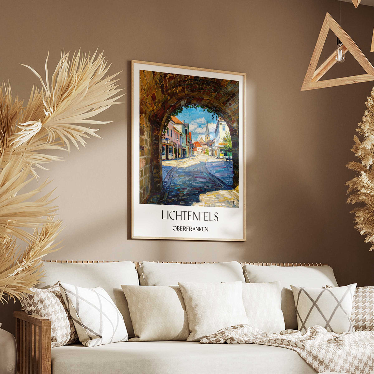 lichtenfels-oberfranken-deutschland-poster-oil-painting-oelgemaelde