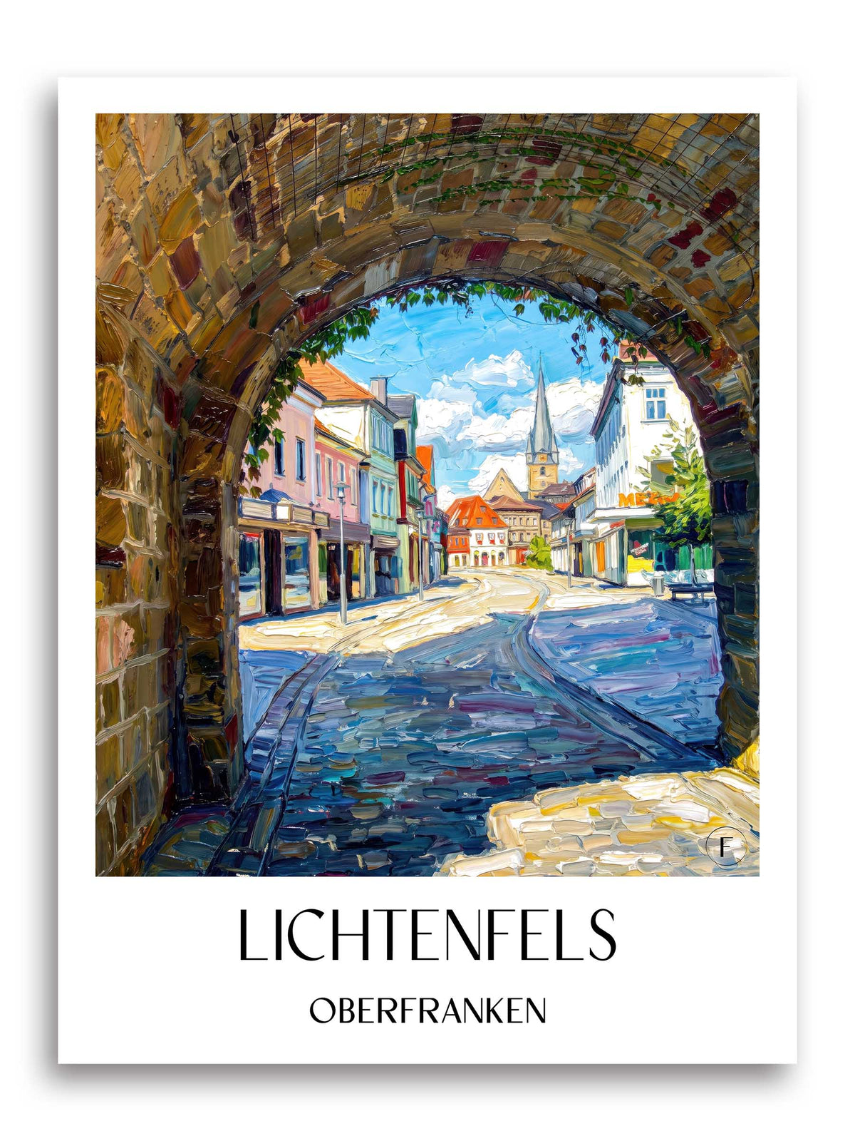 lichtenfels-oberfranken-deutschland-poster-oil-painting-oelgemaelde