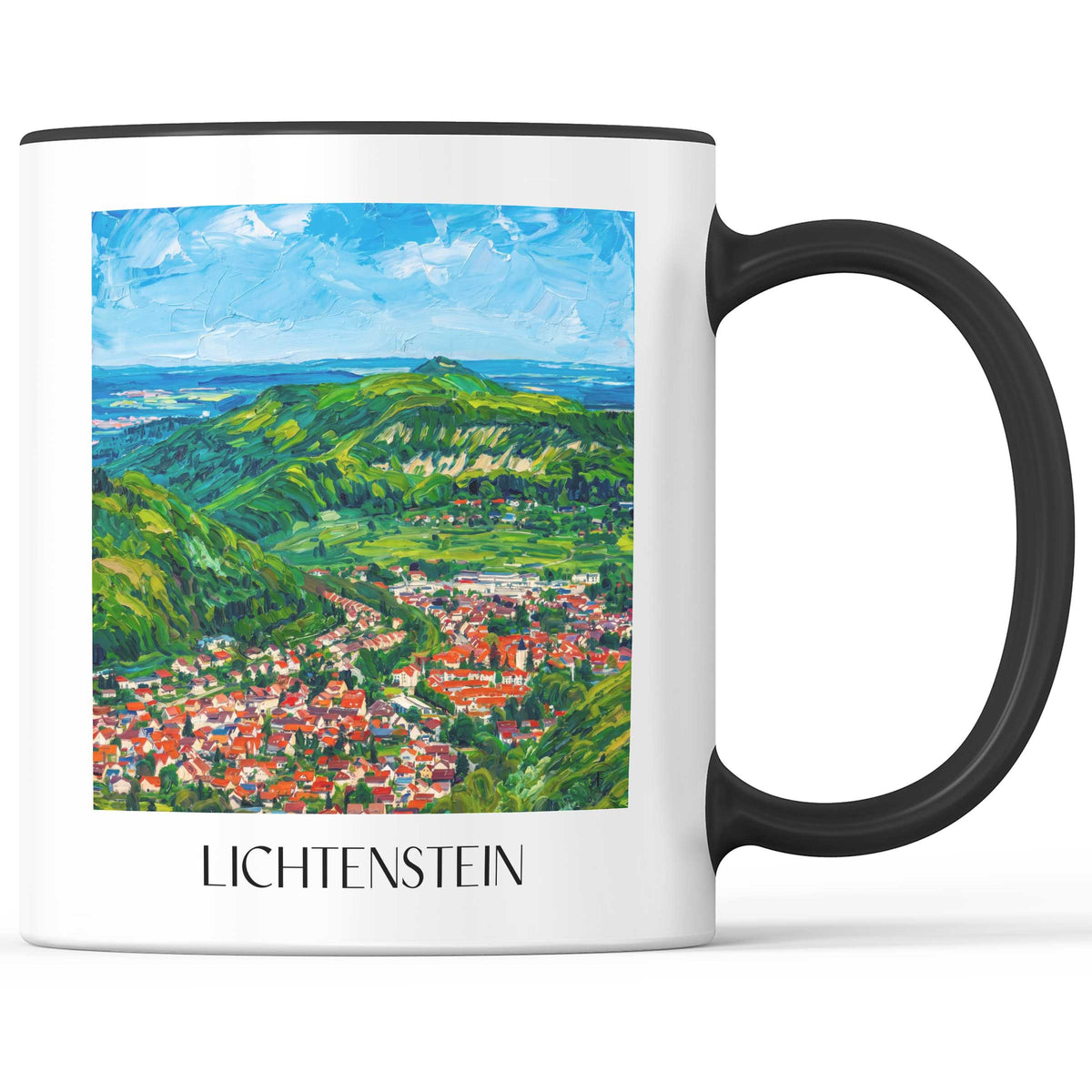 lichtenstein-schwäbische-alb-deutschland-kaffeebecher-oil-painting-oelgemaelde