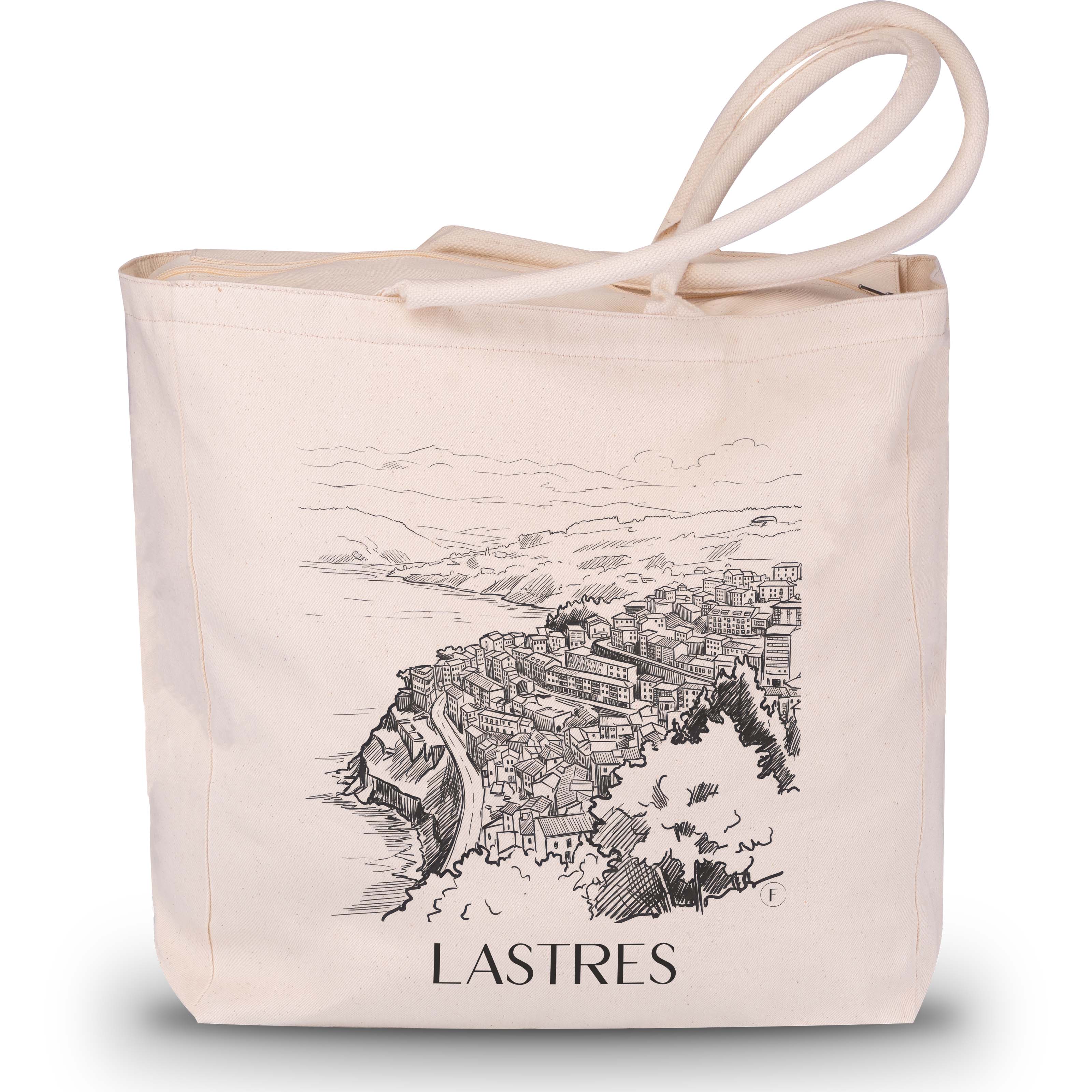 Llastres Shopping Tasche - Spanien - Spanien Tote Bag - Einkaufstasche im Skizze Stil - favplace