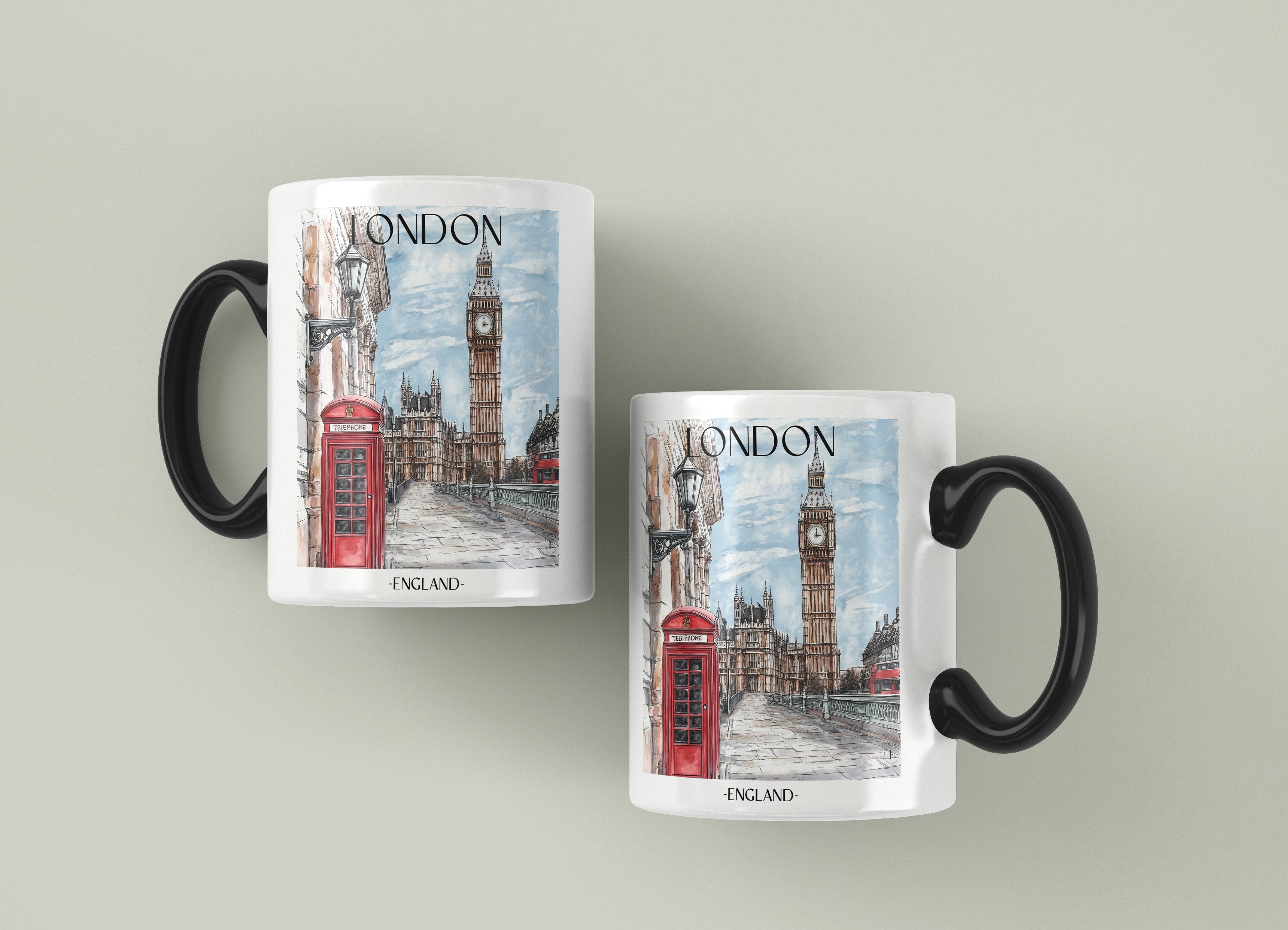 london-england-einkaufstasche-aquarell