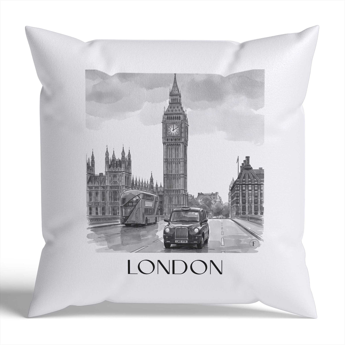 london-england-england-kissenbezug-aquarell-schwarz-weiss