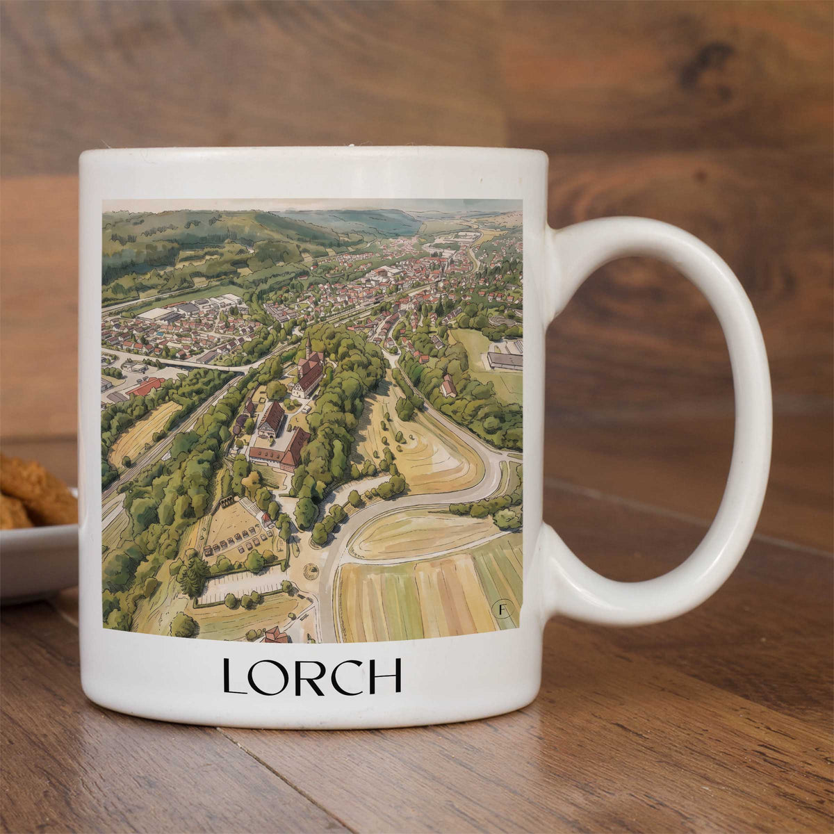 lorch-remstal-deutschland-kaffeebecher-aquarell