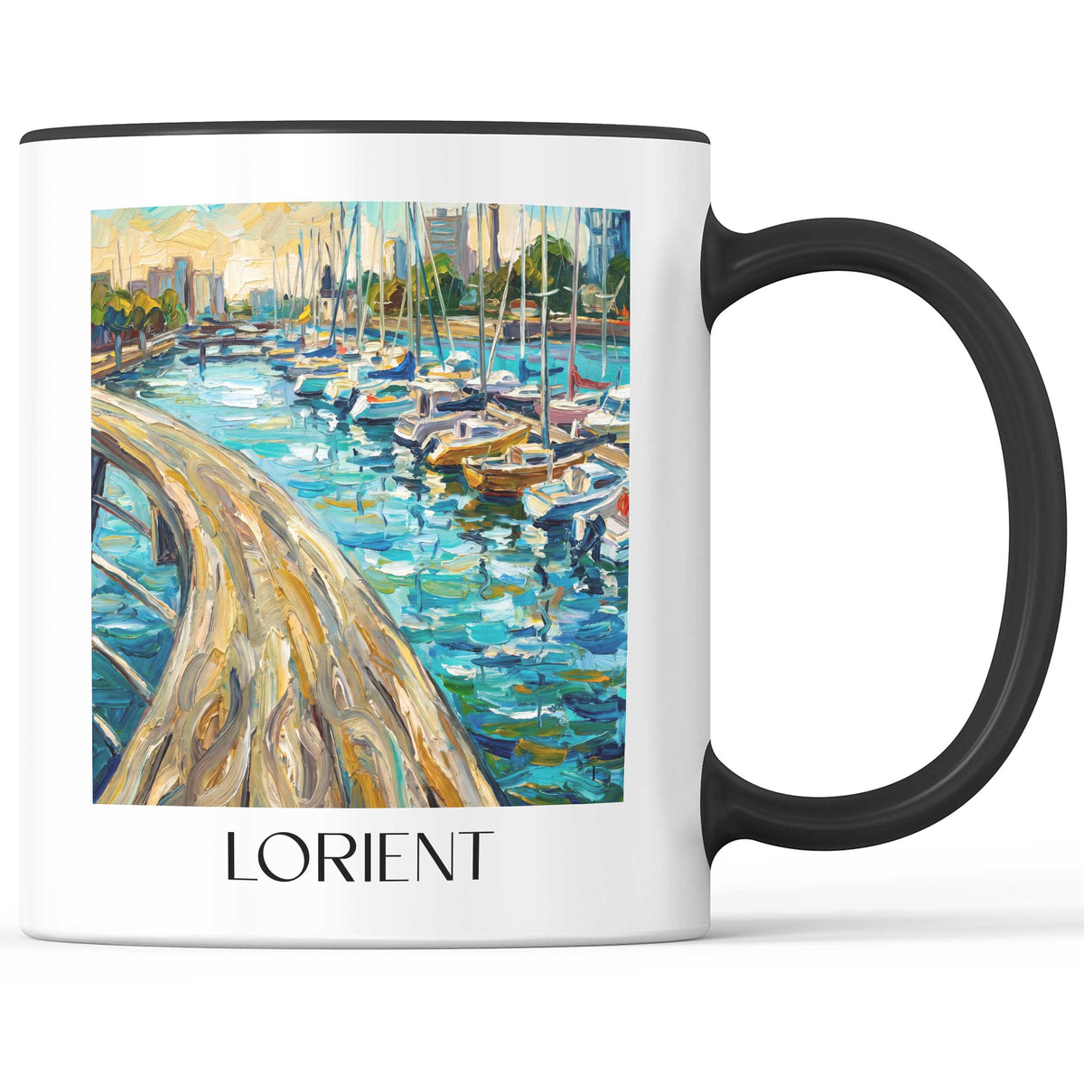 lorient-morbihan-frankreich-kaffeebecher-oil-painting-oelgemaelde