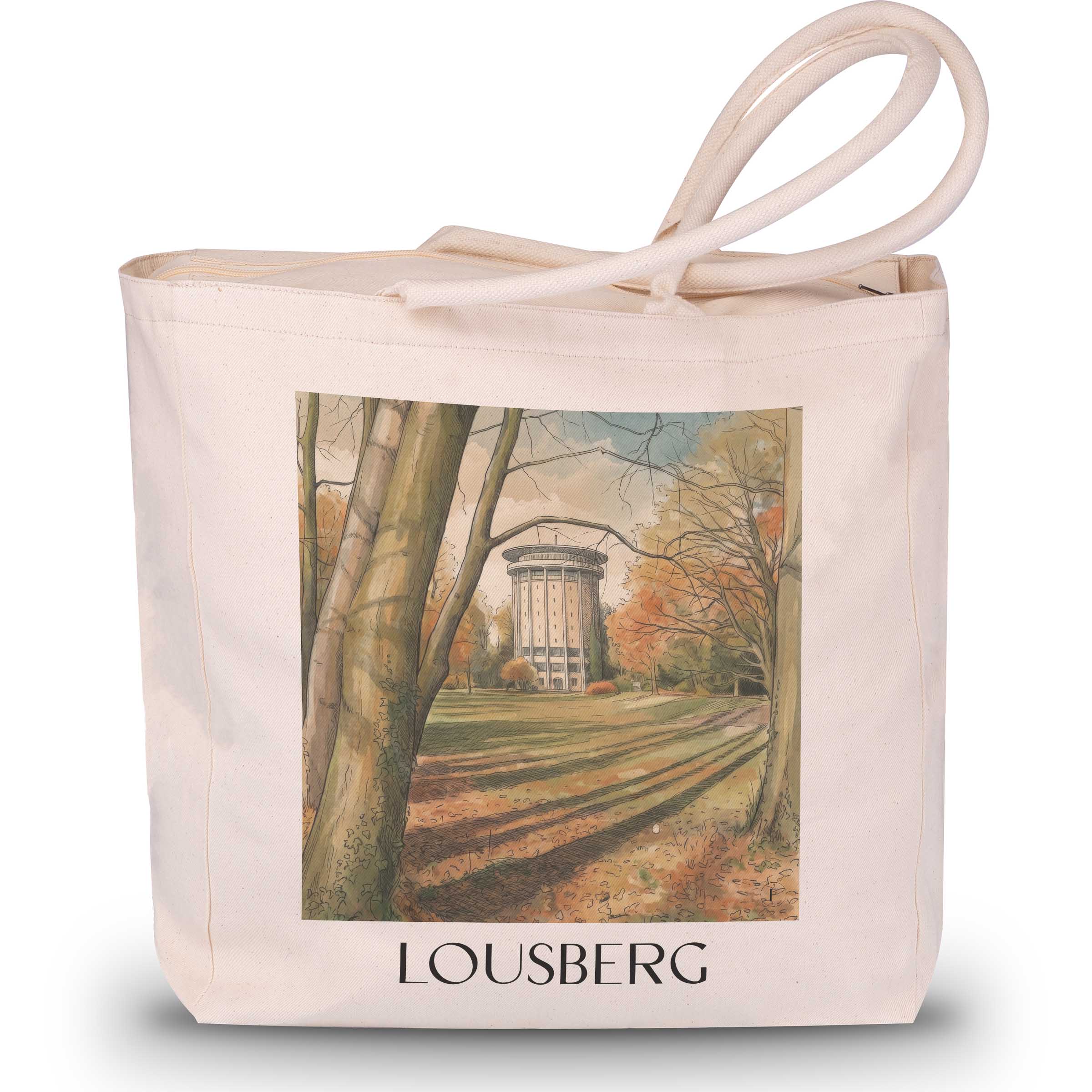 lousberg-aachen-deutschland-einkaufstasche-aquarell
